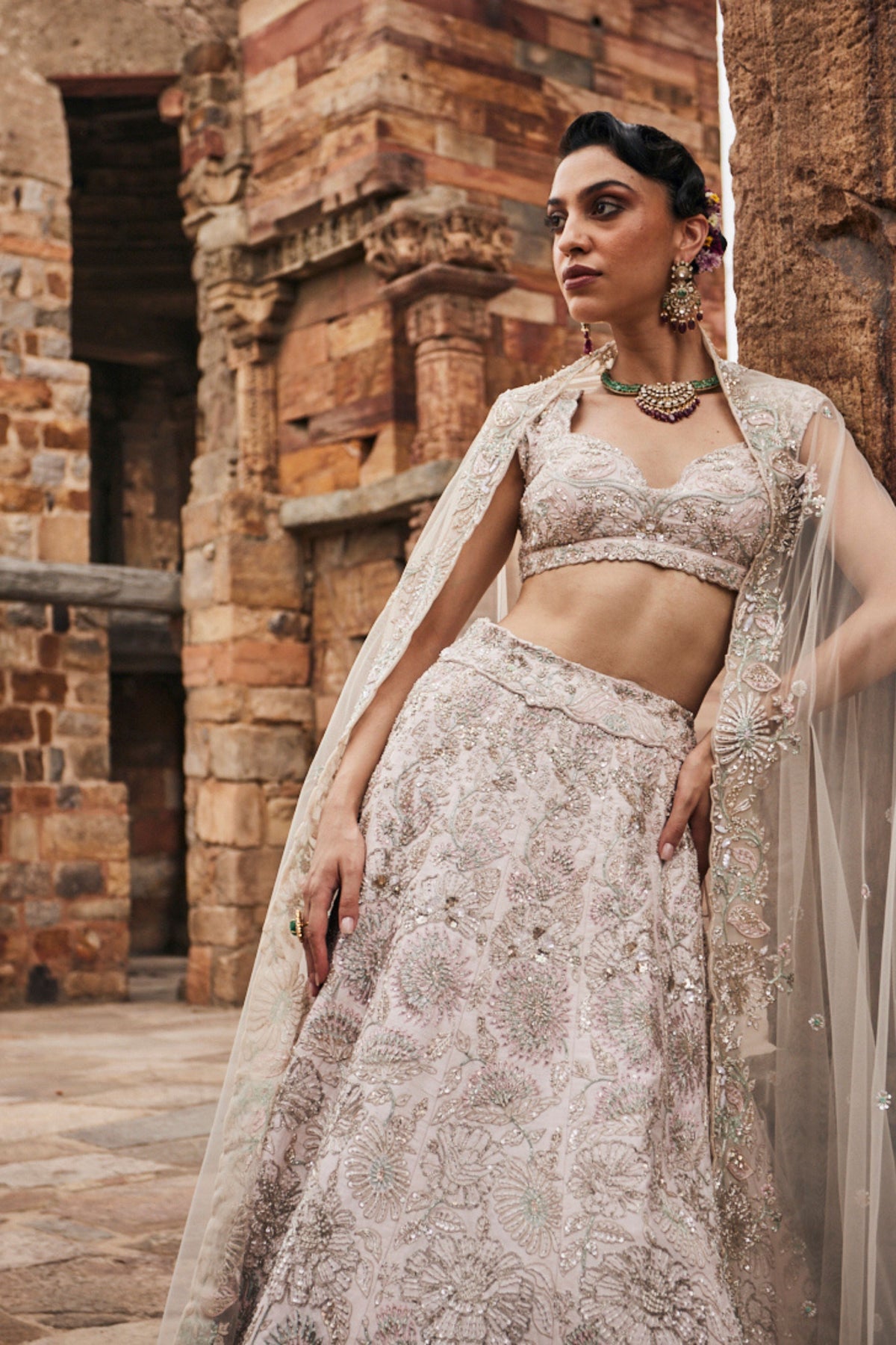 Frost Lehenga Set