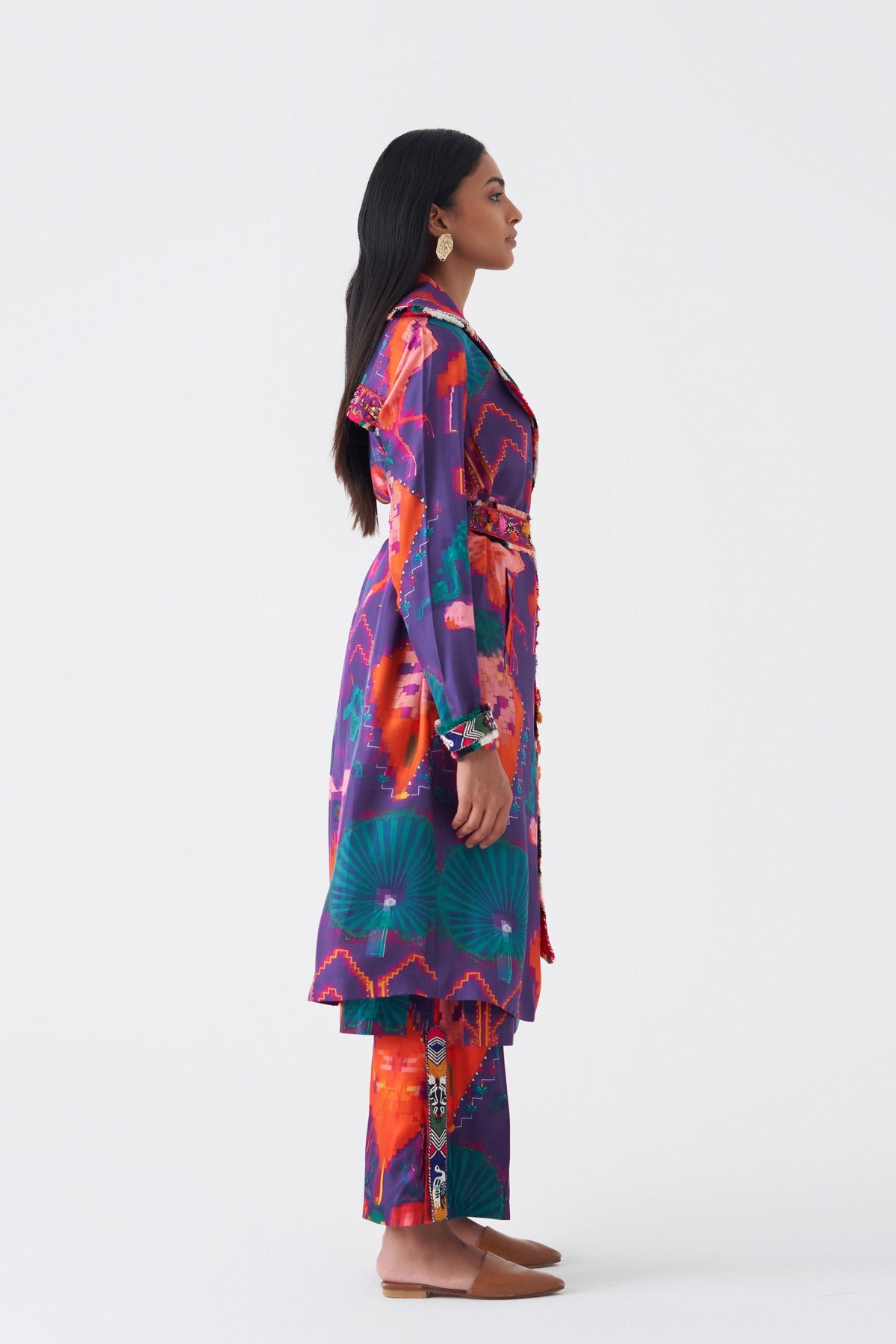 Oaxaca Morado Long Trench