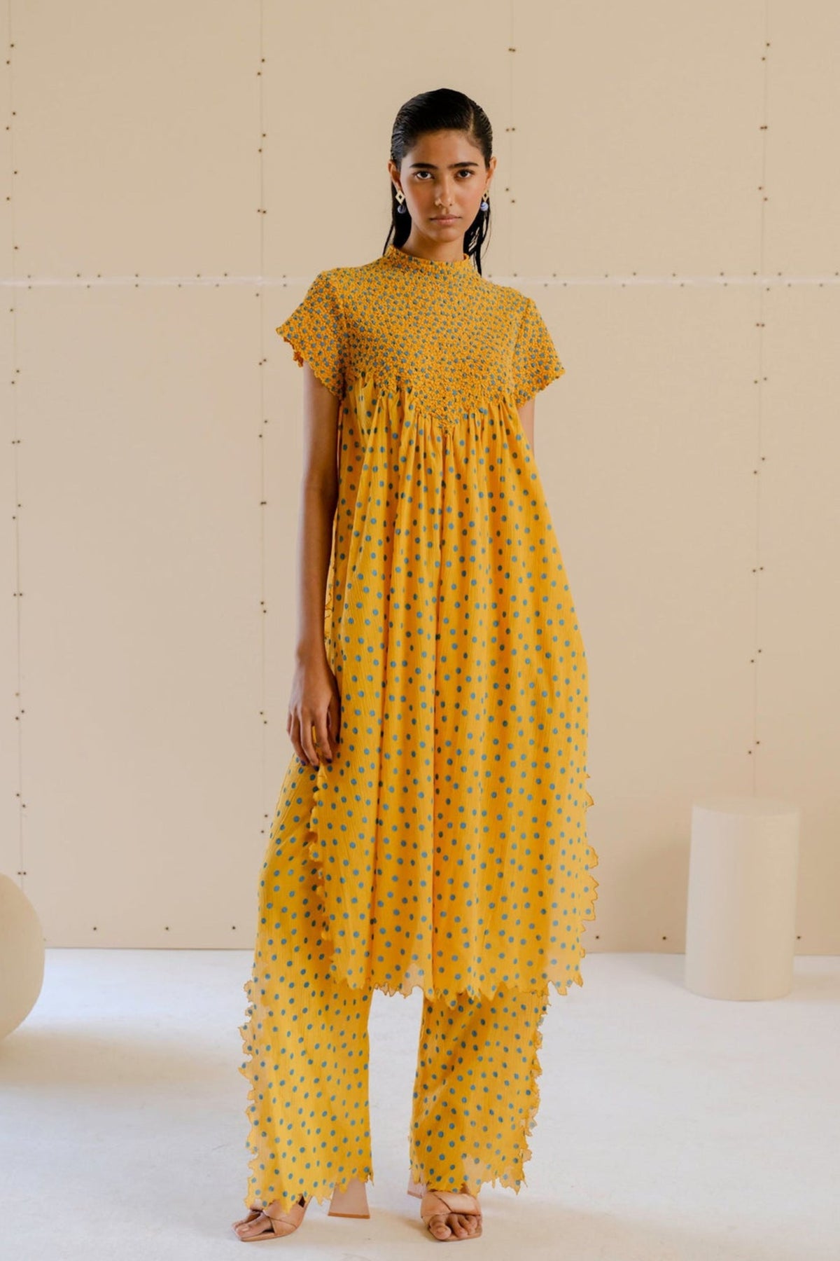 Yellow Clementine Kurta