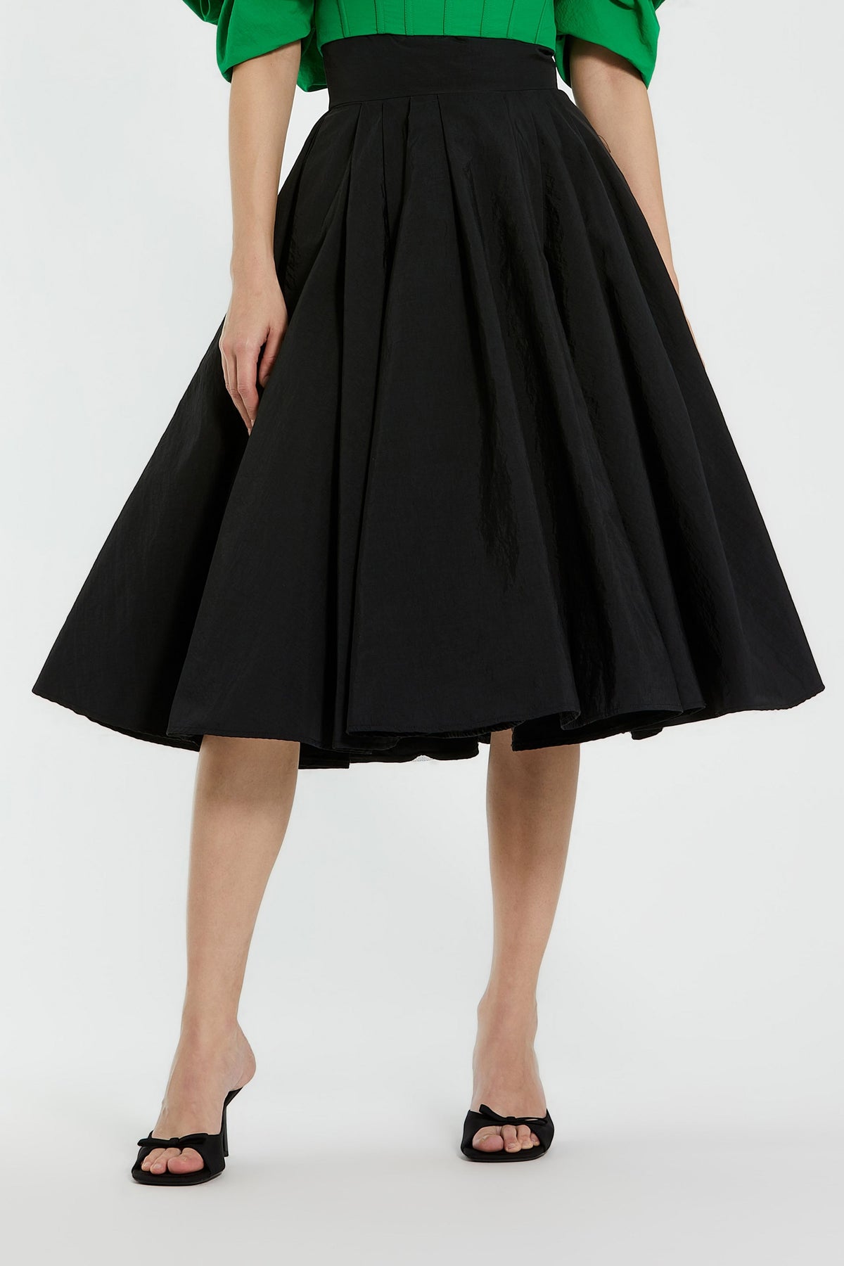 Midi Full Circle Skirt