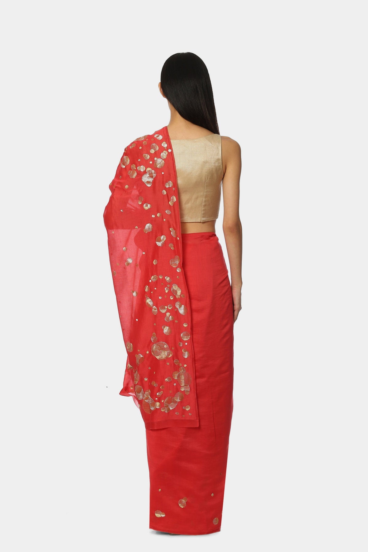 The Embroidered Glam Saree