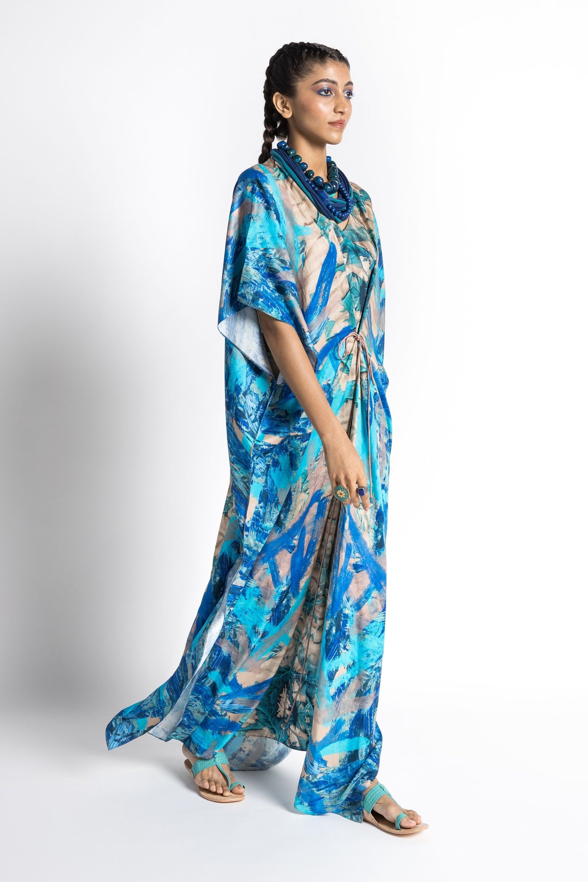 Turquoise Kaftan