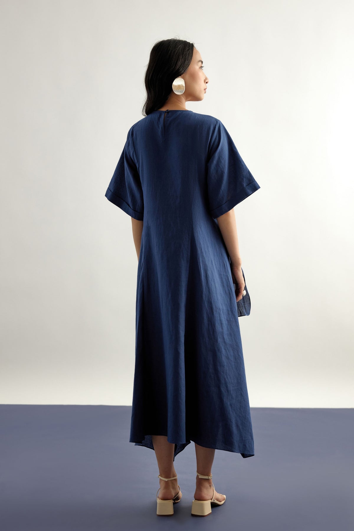 Echo Navy Ridge Dress