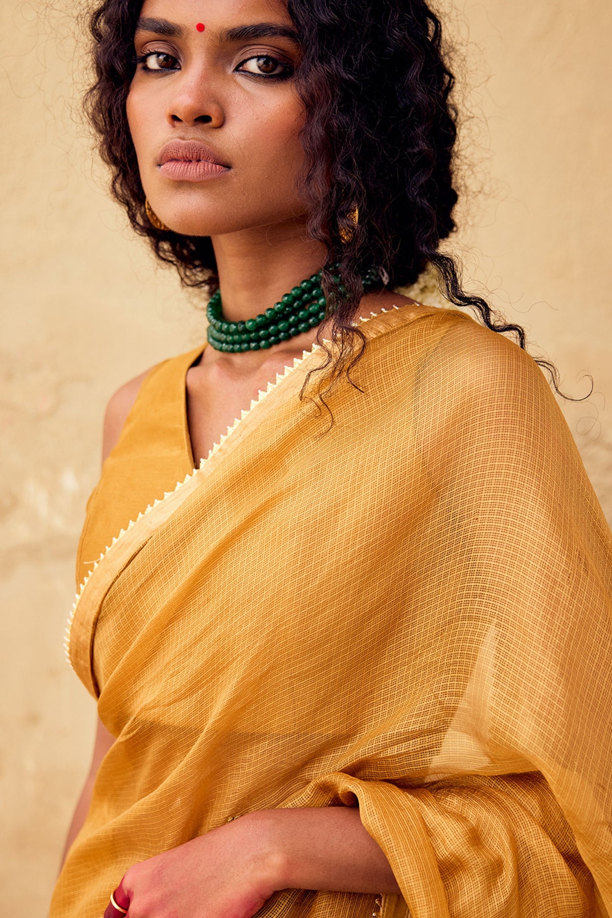 Dhoop Saree in Yellow