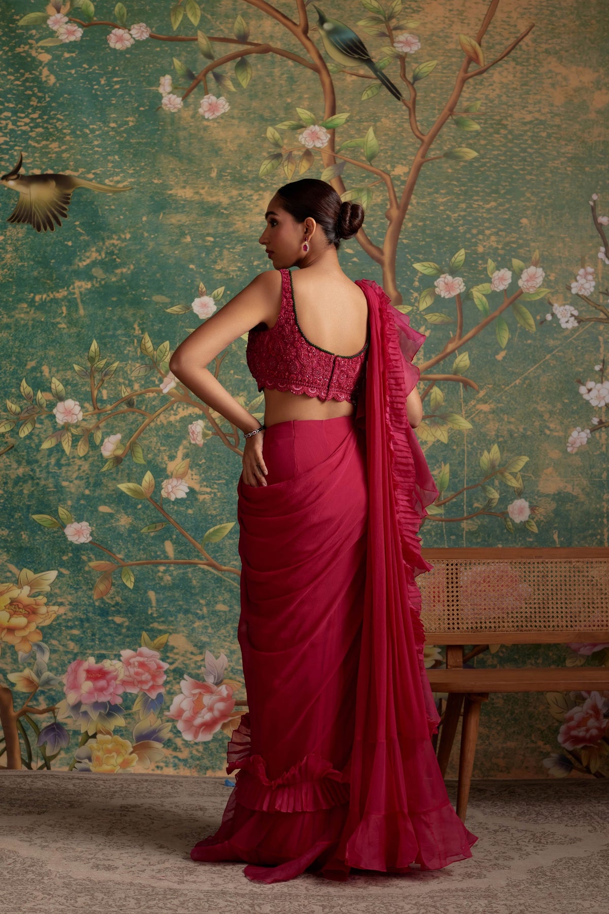 Allure Drape Saree Set