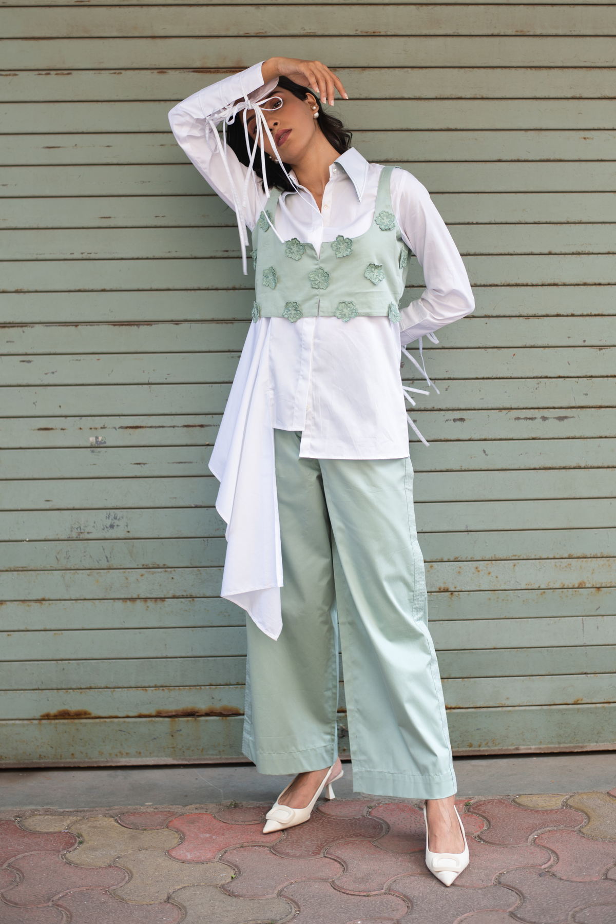 Katha panel pants