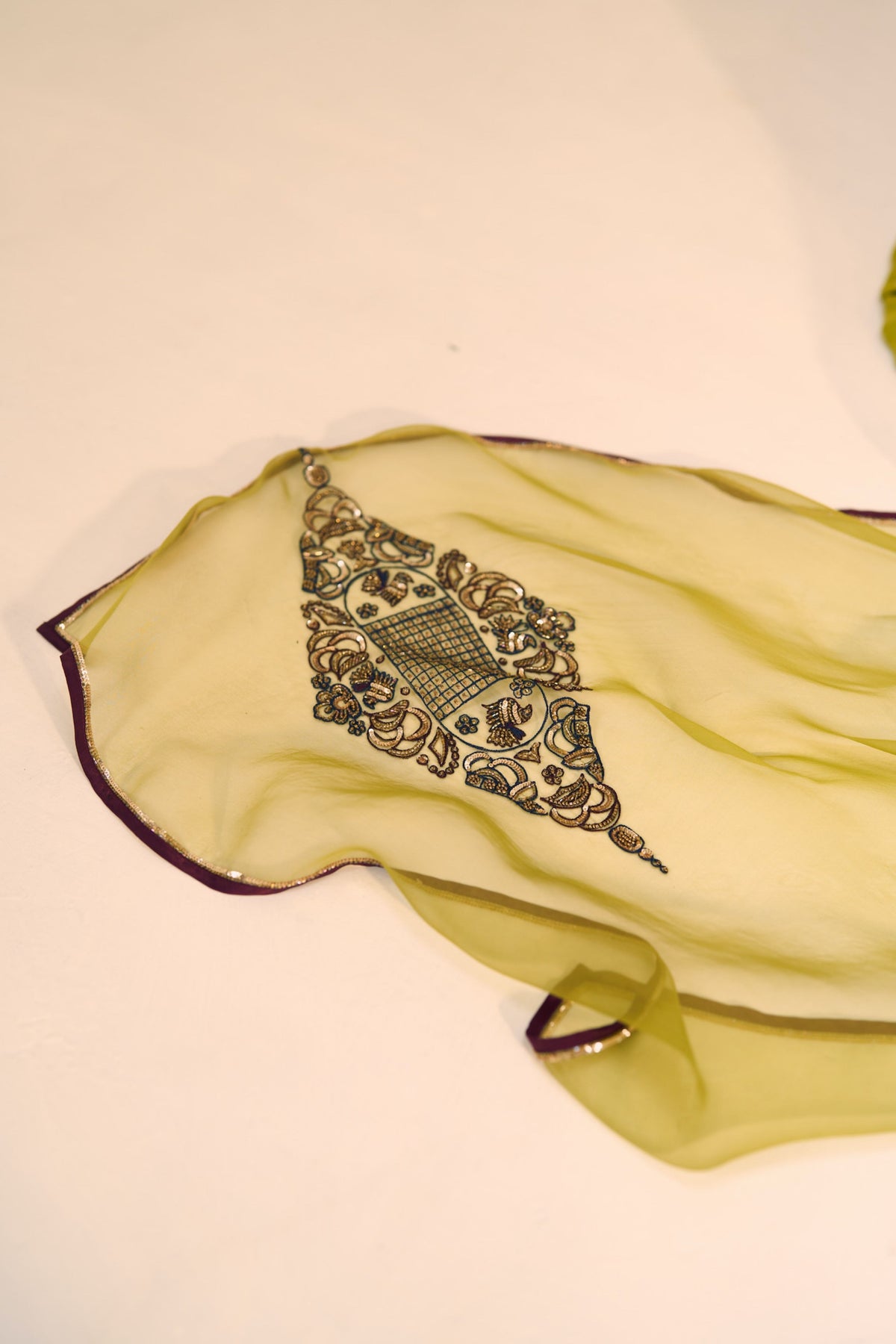 Green Lavanya Dupatta