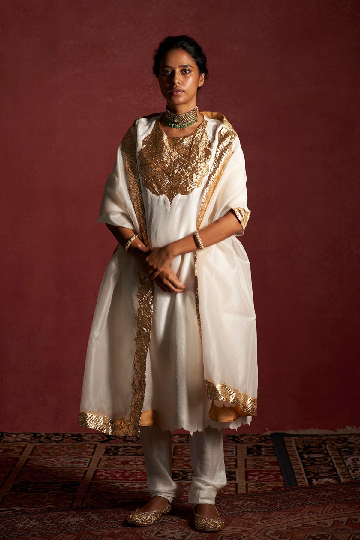 Yashoda Pearl Kurta Set