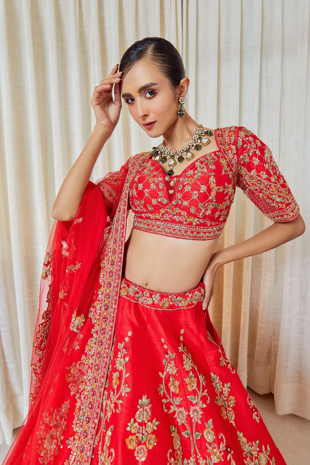 Morbel Lehenga Set