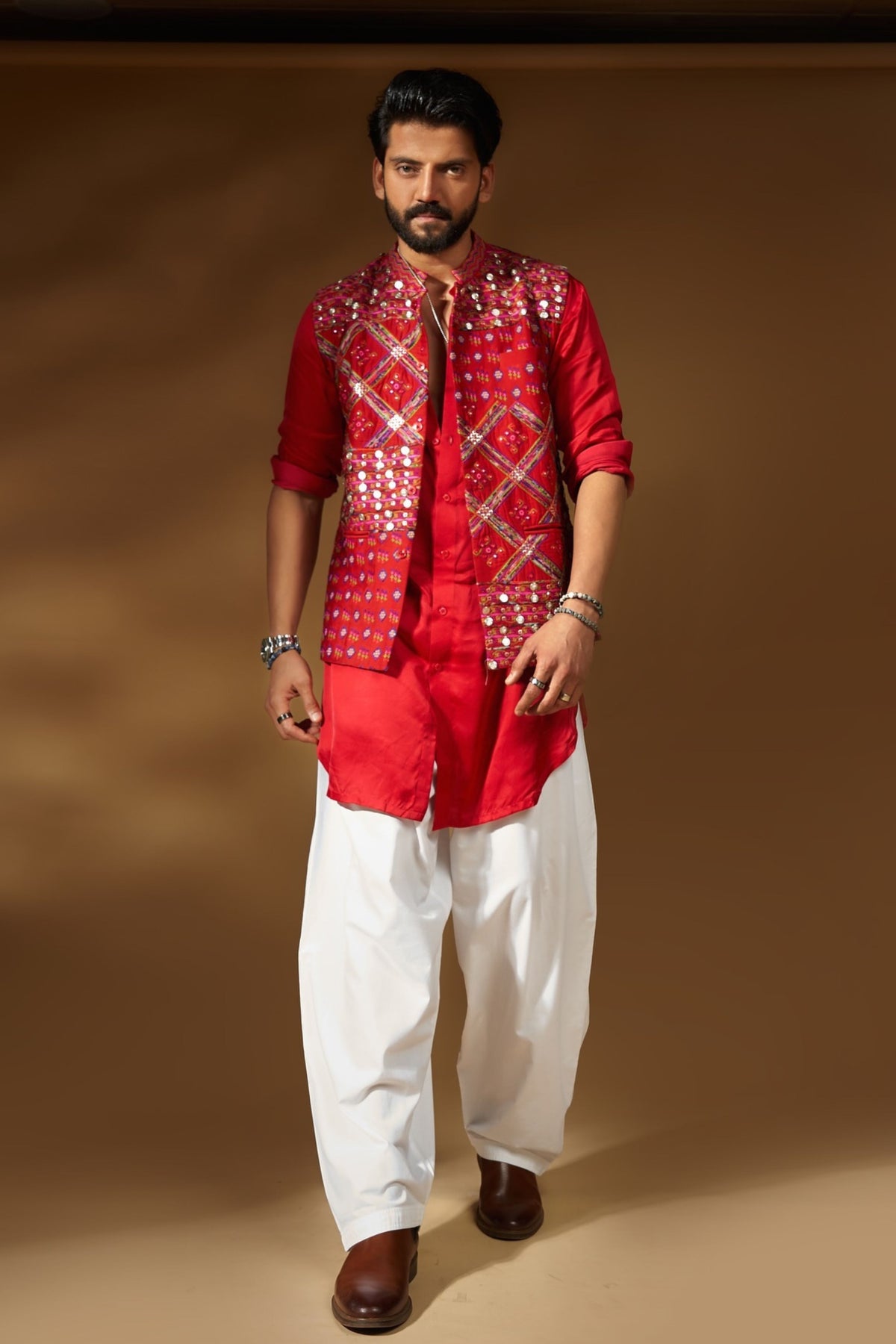 Zaheer Iqbal in Punit Balana Menswear