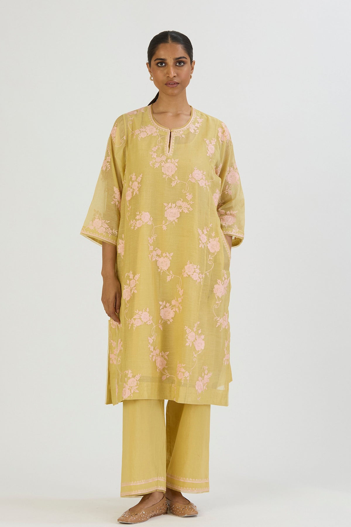 Yellow Udita Kurta and Pant