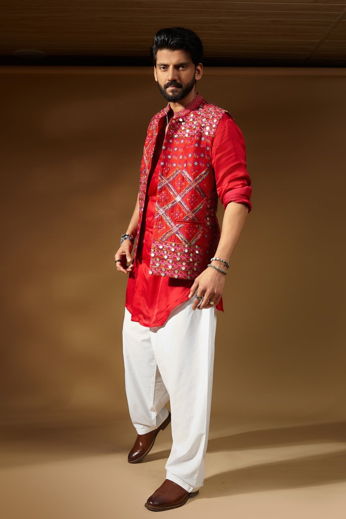 Zaheer Iqbal in Punit Balana Menswear