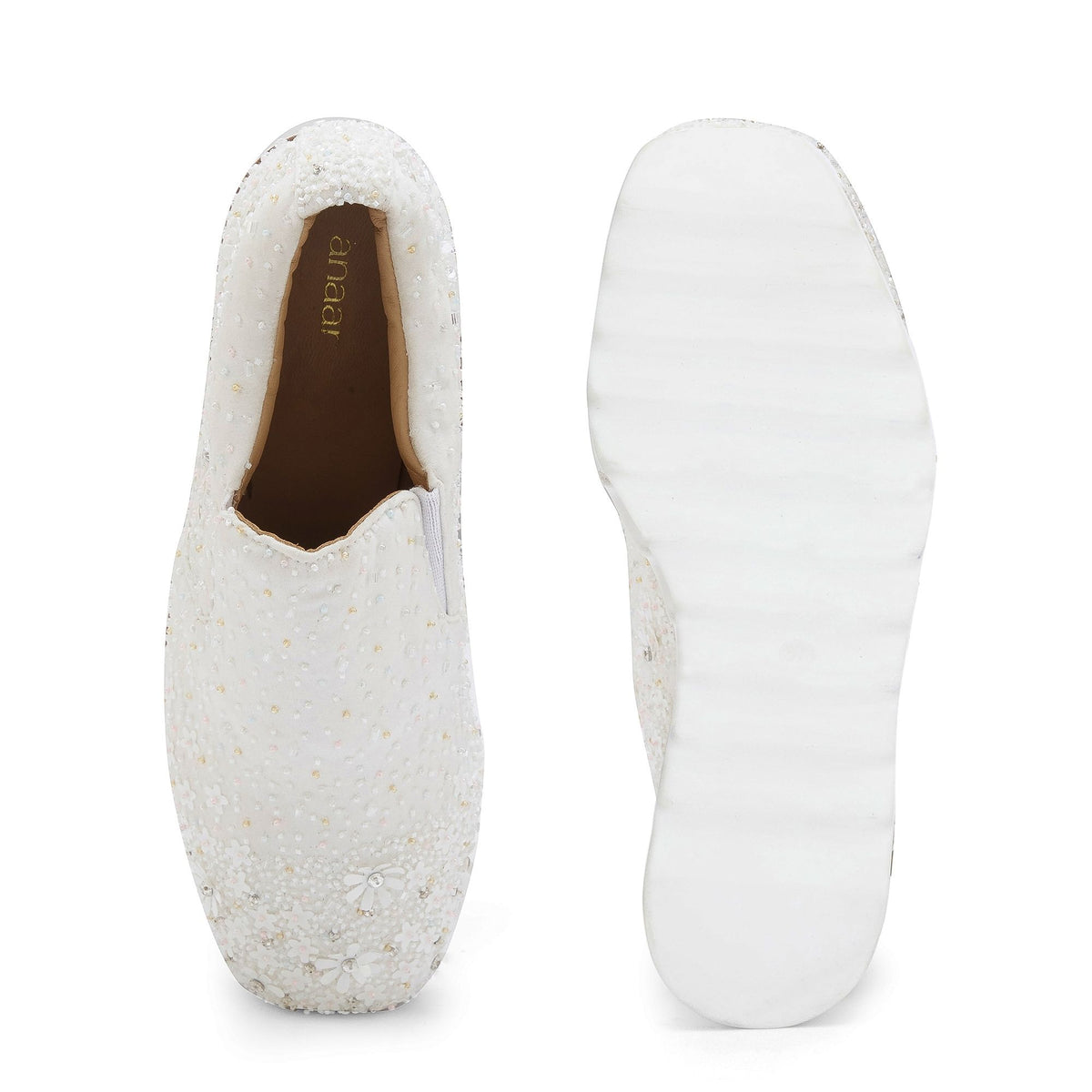 Dewdrops Wedding Wedge Sneakers