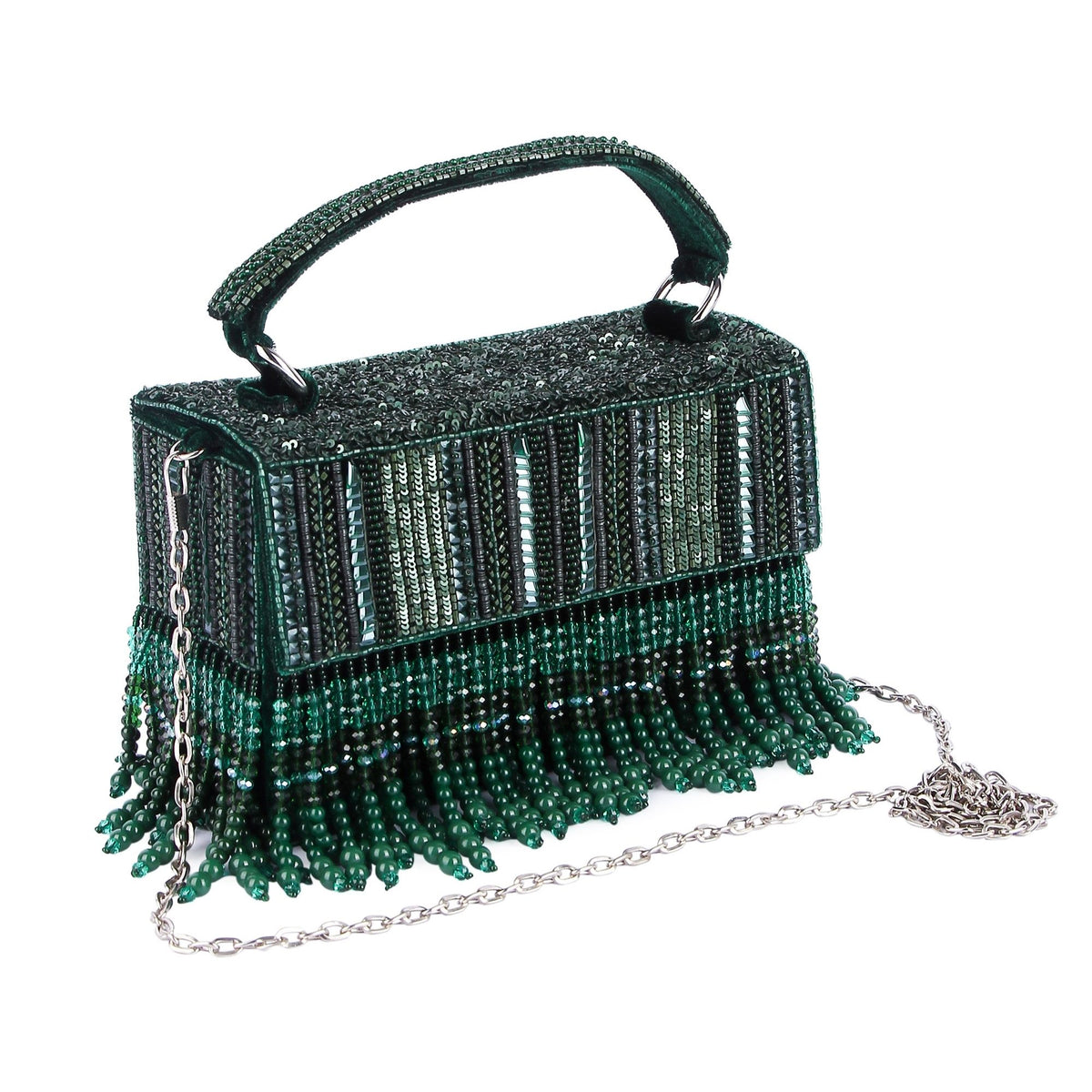 Divirina Green Clutch