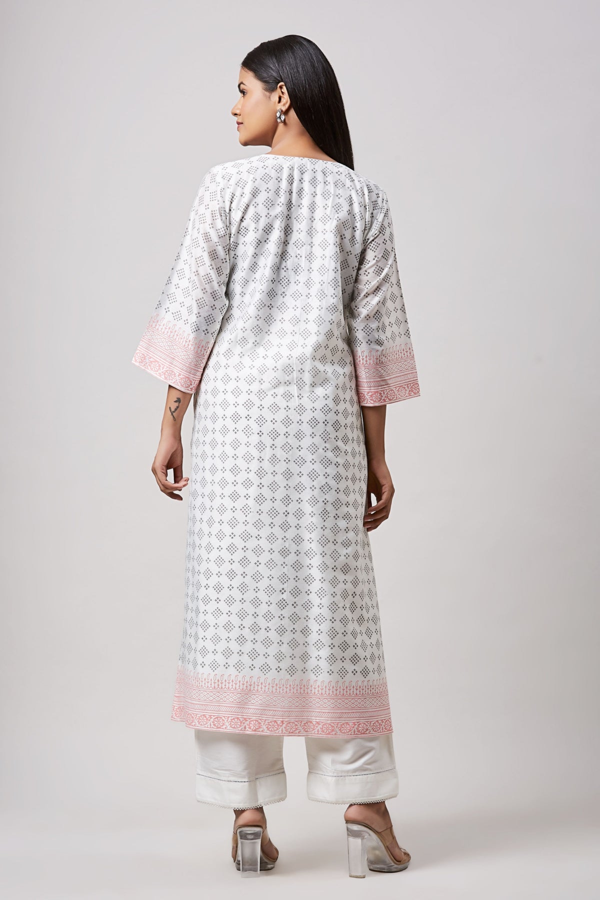 Block Printed Kurta Set