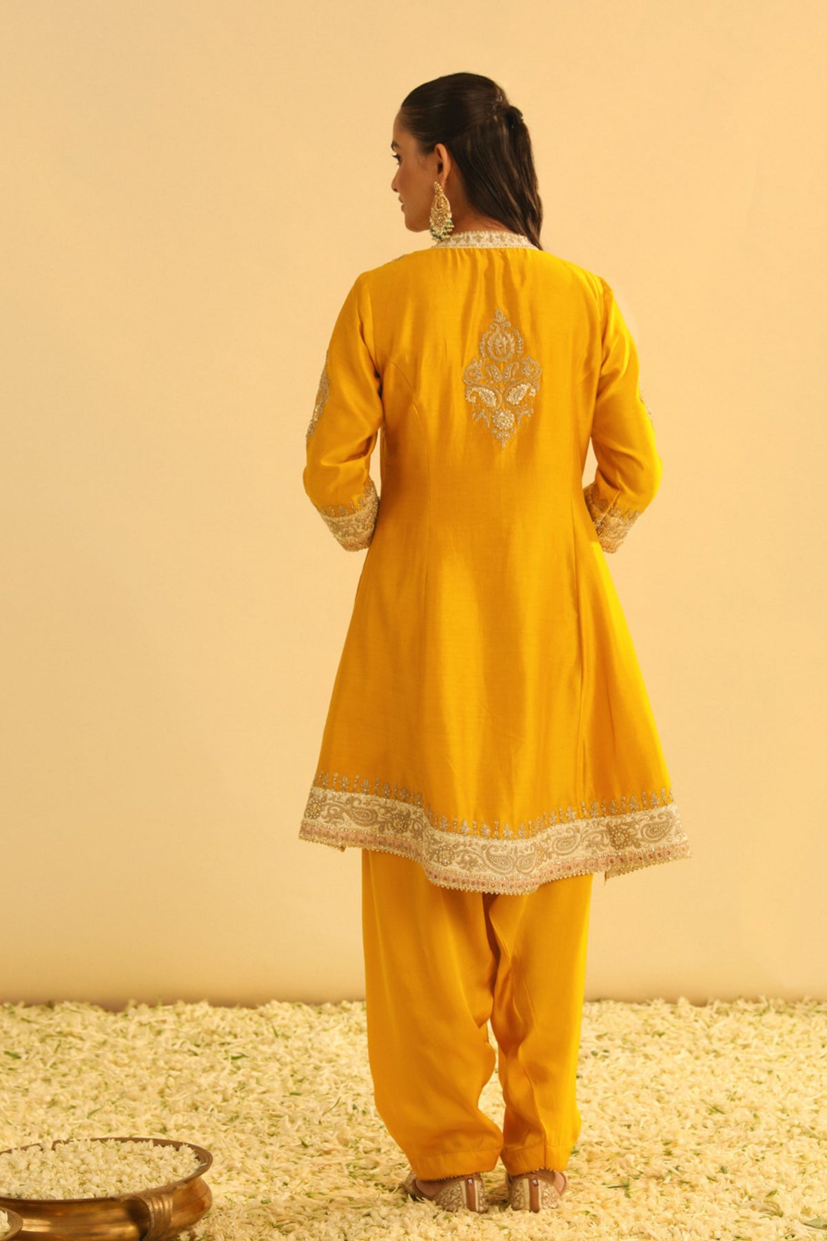 Amani Mustard Kurta Set