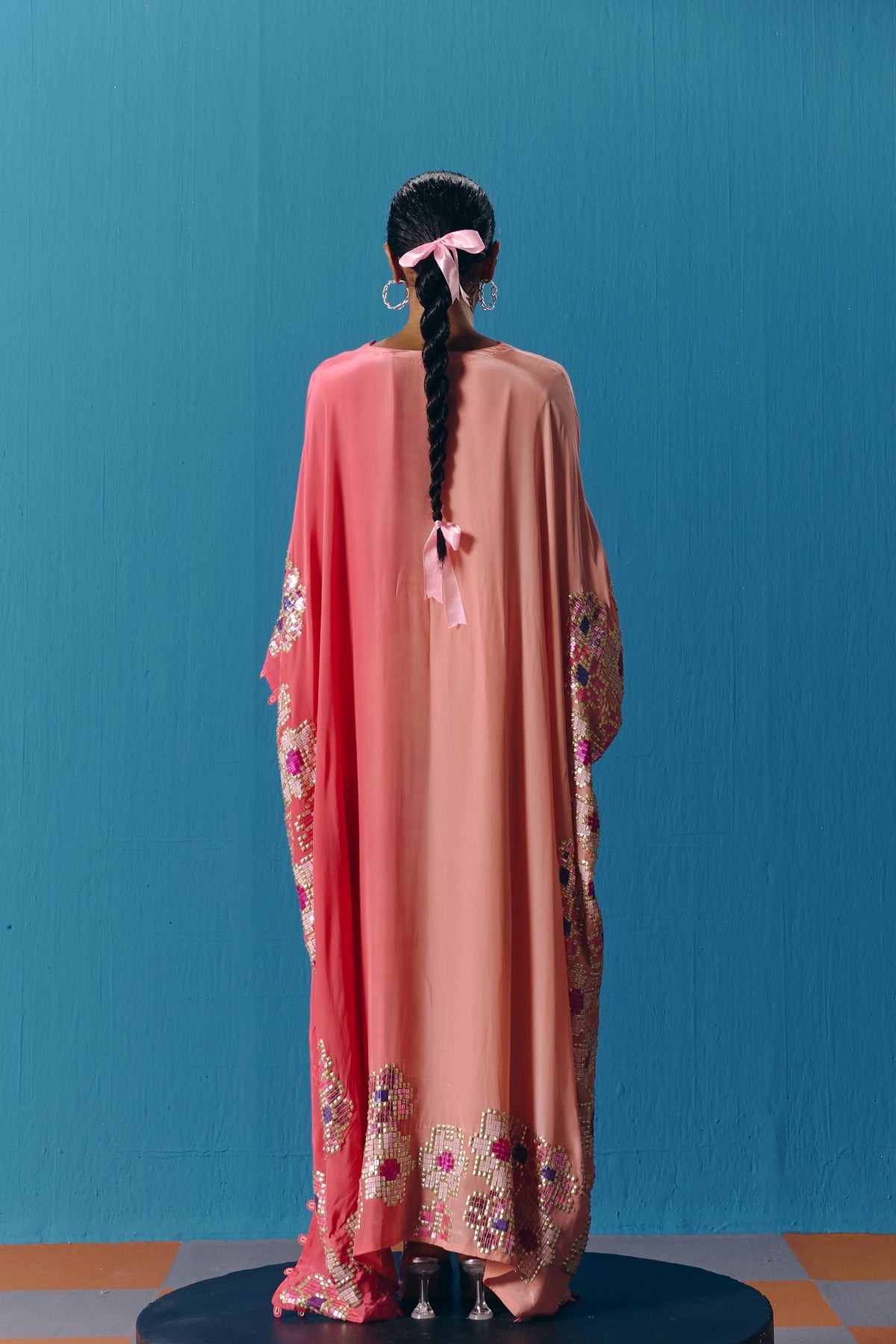 The Astral Pink Kaftan