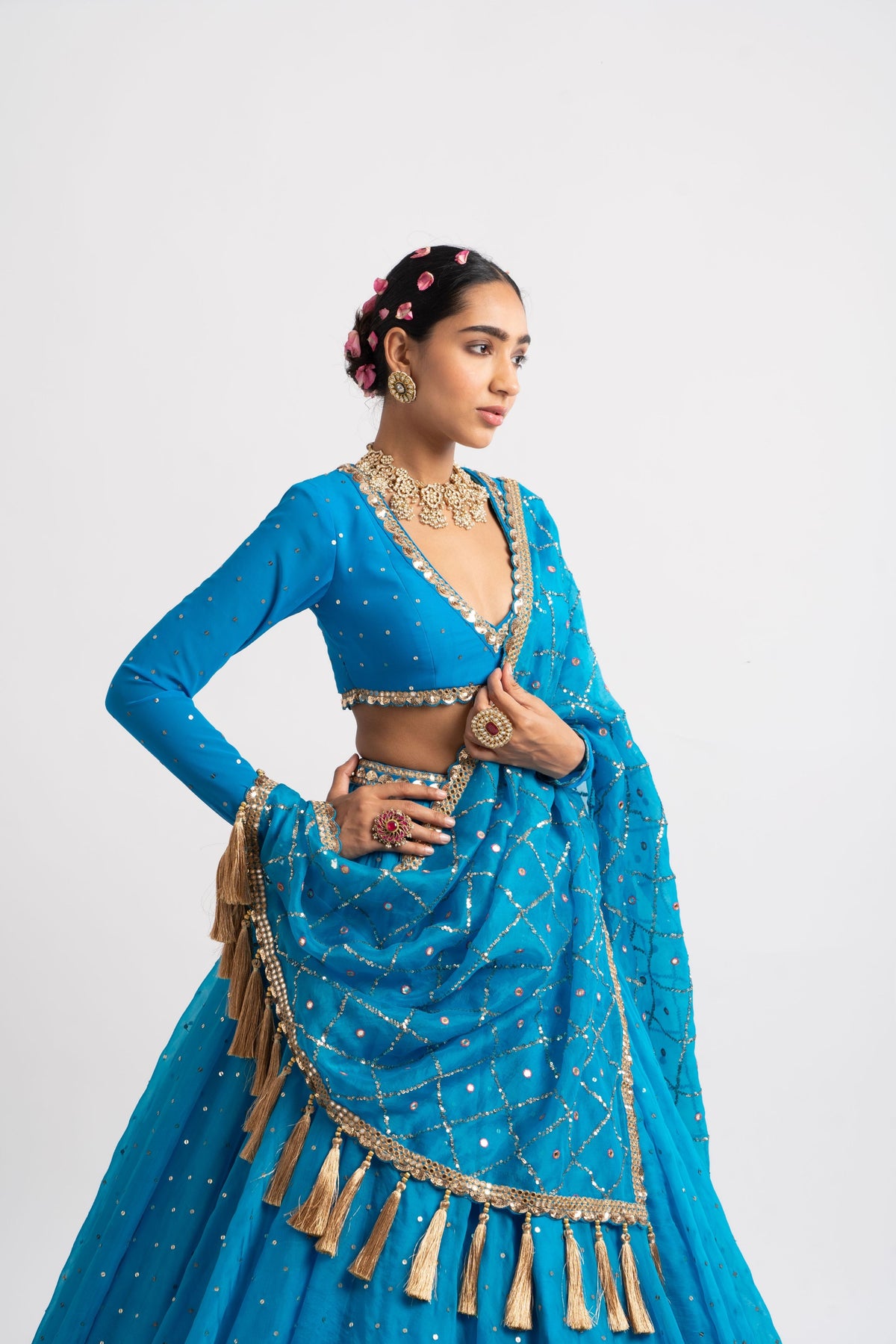 Firozi lehenga