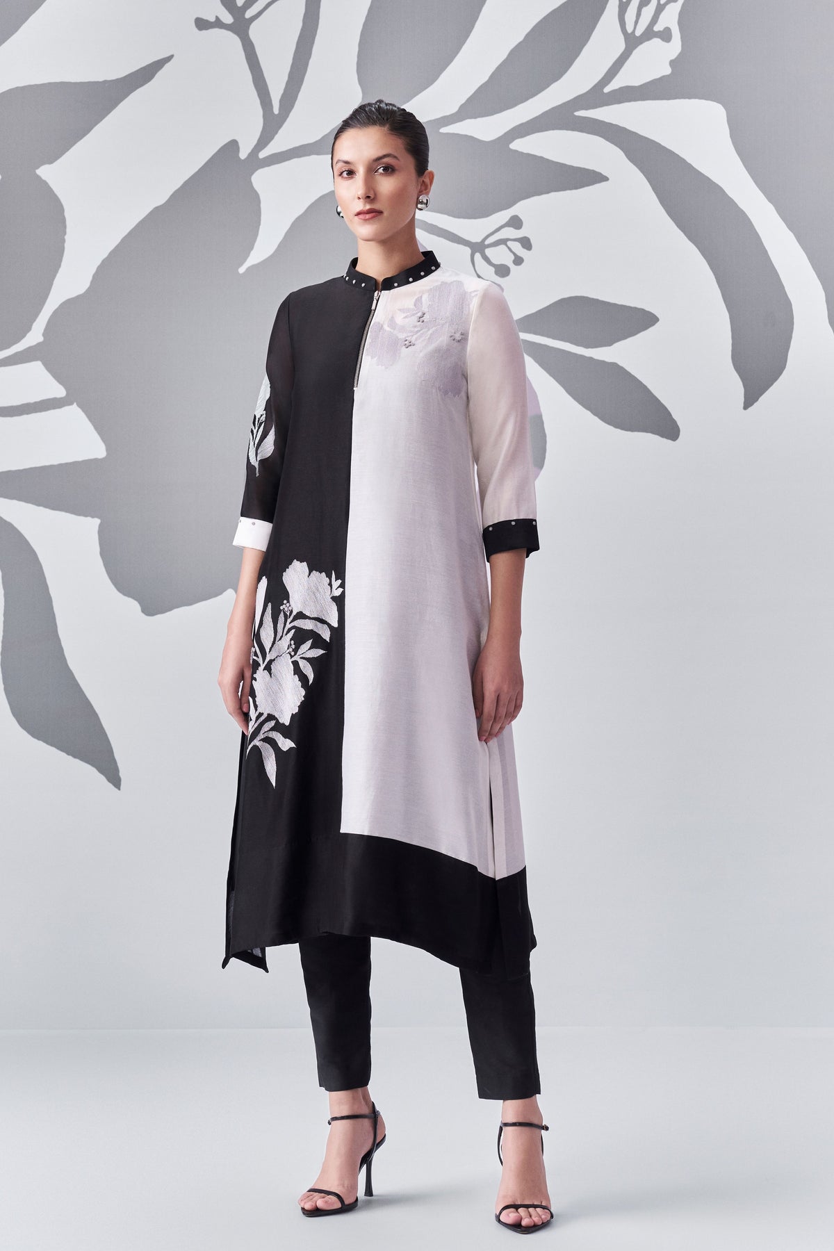 Color Blocked Kurta