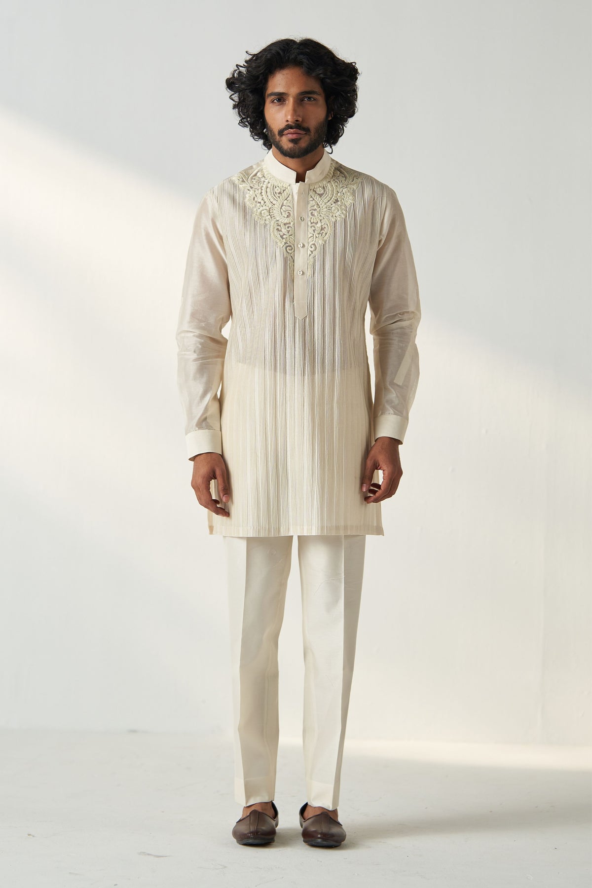 Ivory Ajal Kurta Set