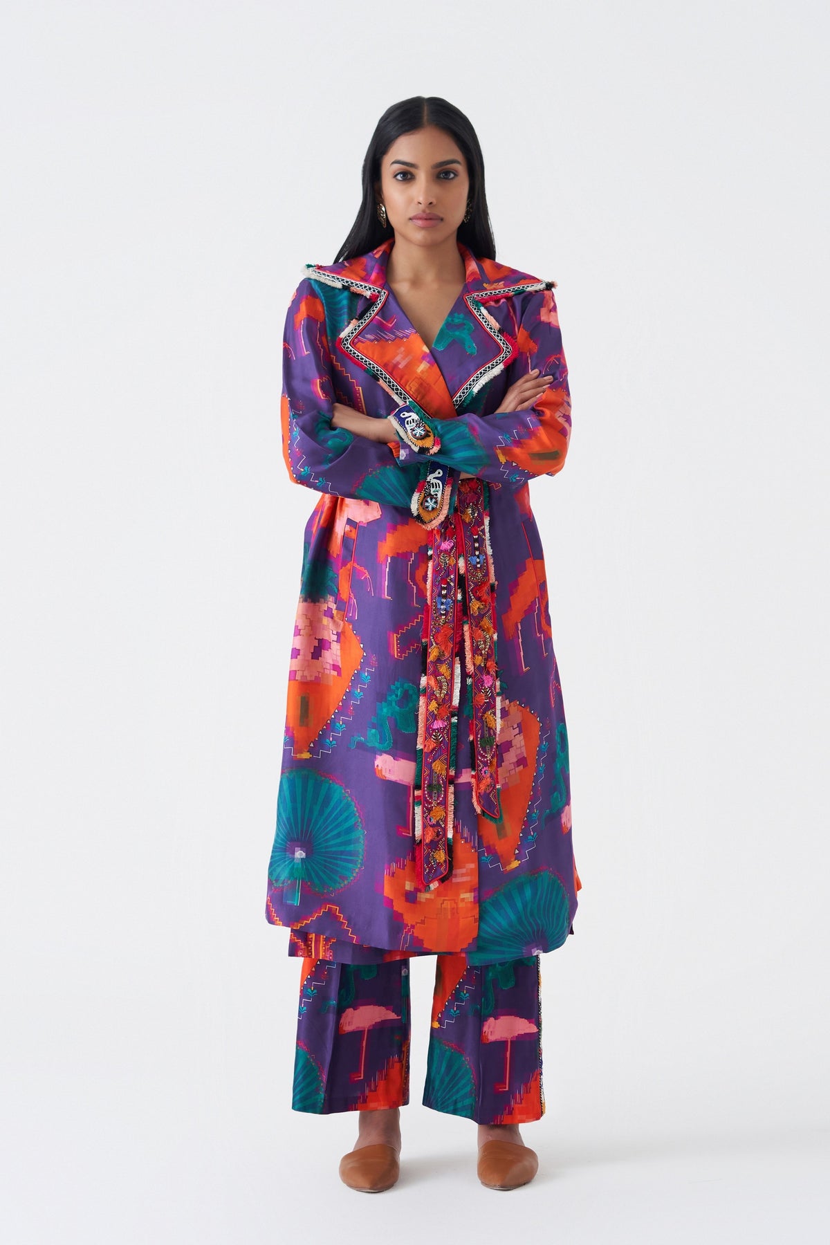 Oaxaca Morado Long Trench