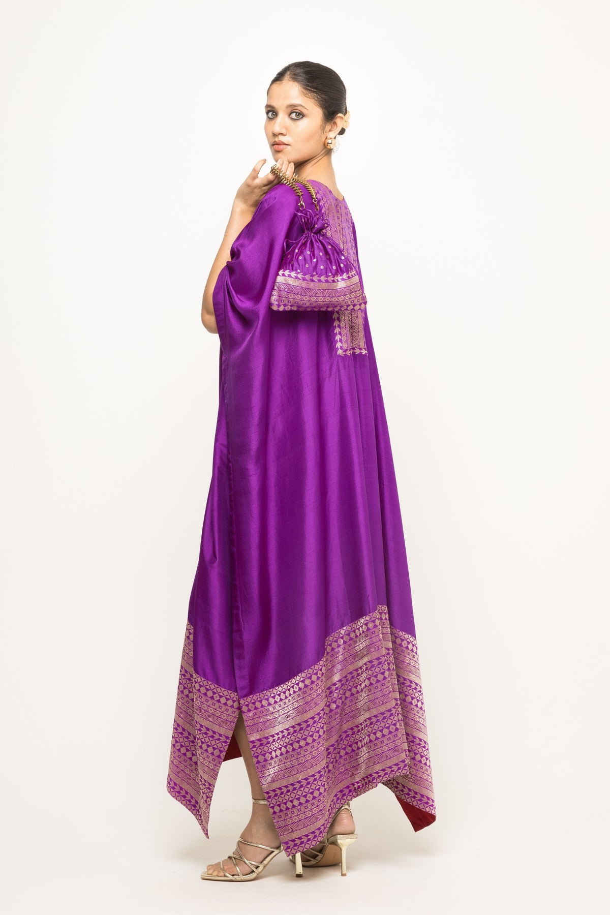 Siya Purple Pink Kaftan