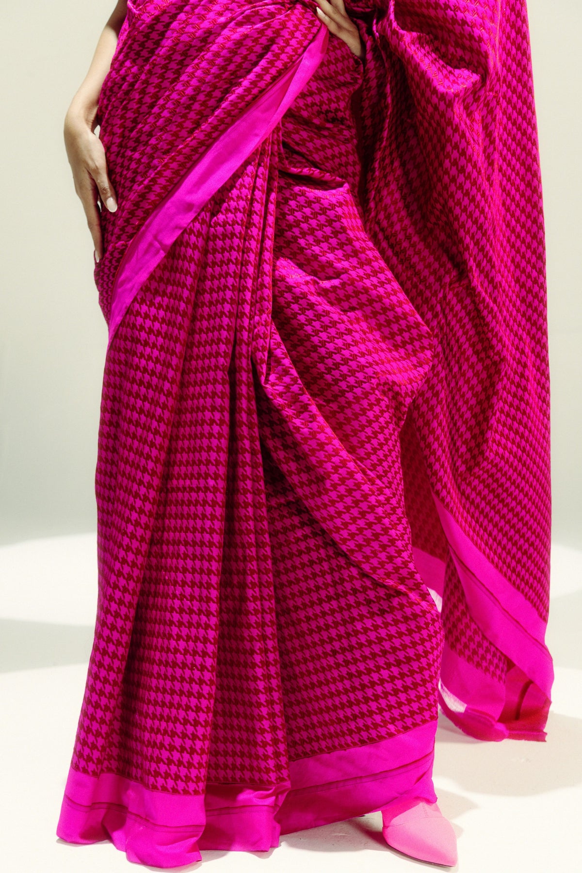 The Cosmo Rani Pink Saree