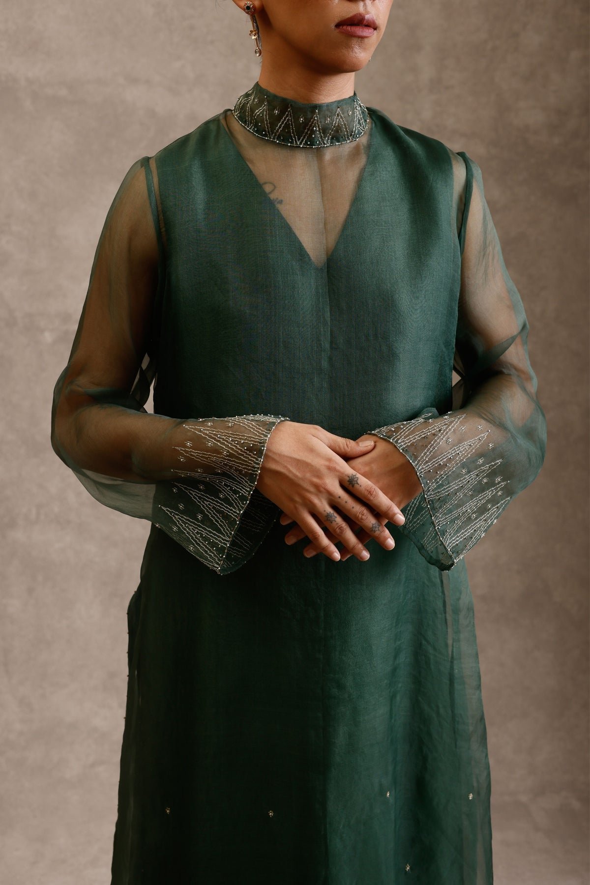 Eka Green Kurta Set