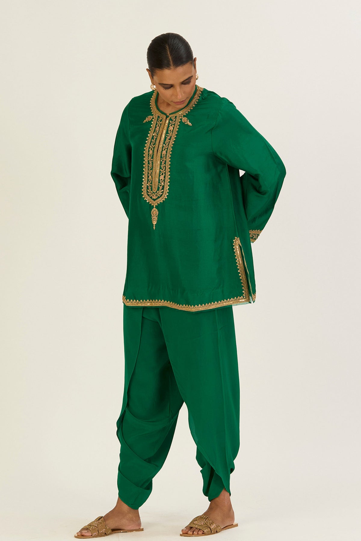 Rini Green Tunic &amp; Pants