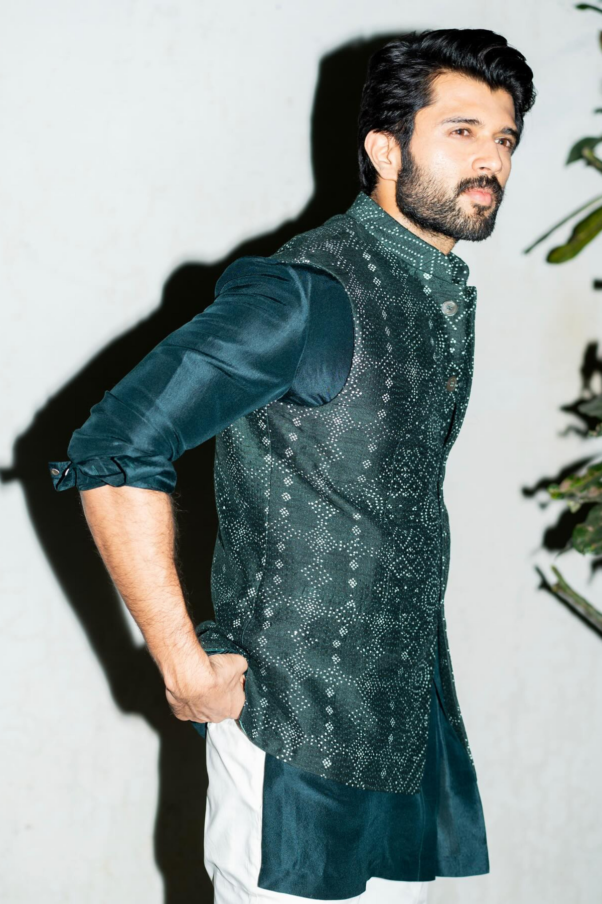 Vijay Deverakonda in Divyam Mehta Menswear