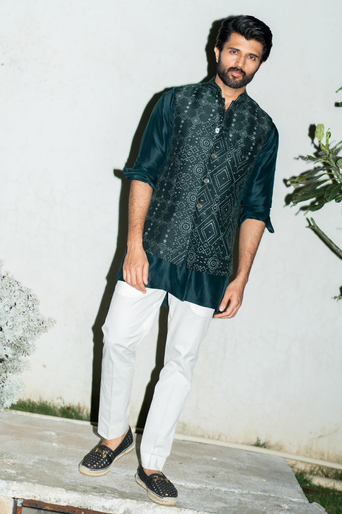 Vijay Deverakonda in Divyam Mehta Menswear