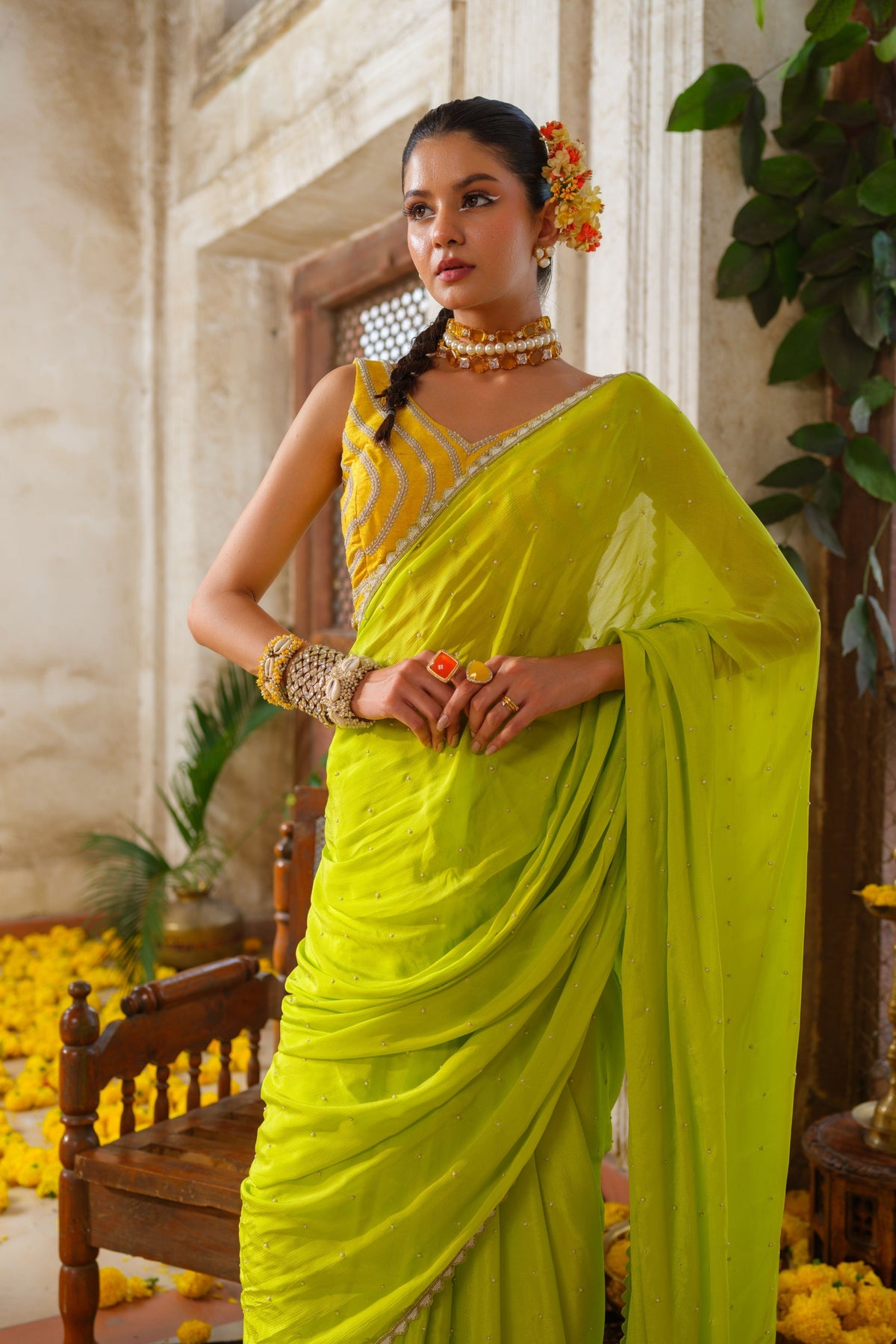 Athira Saree Set