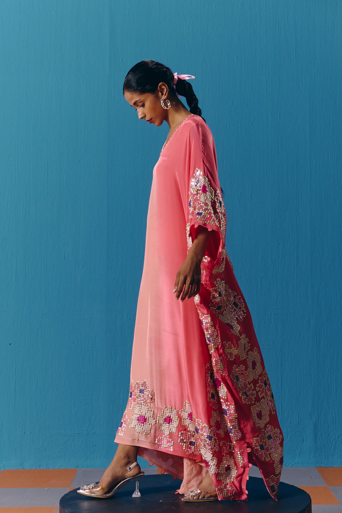 The Astral Pink Kaftan