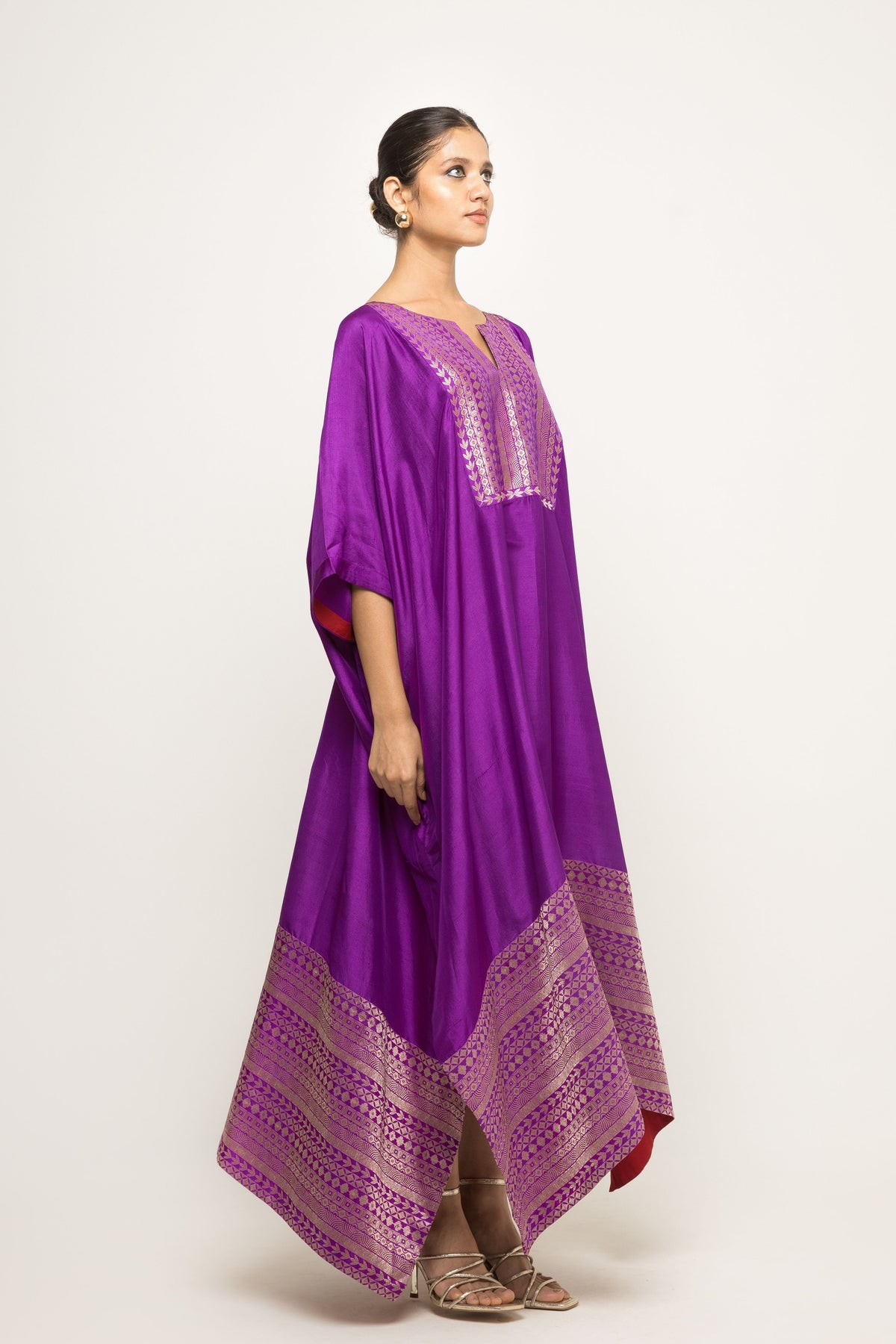 Siya Purple Pink Kaftan