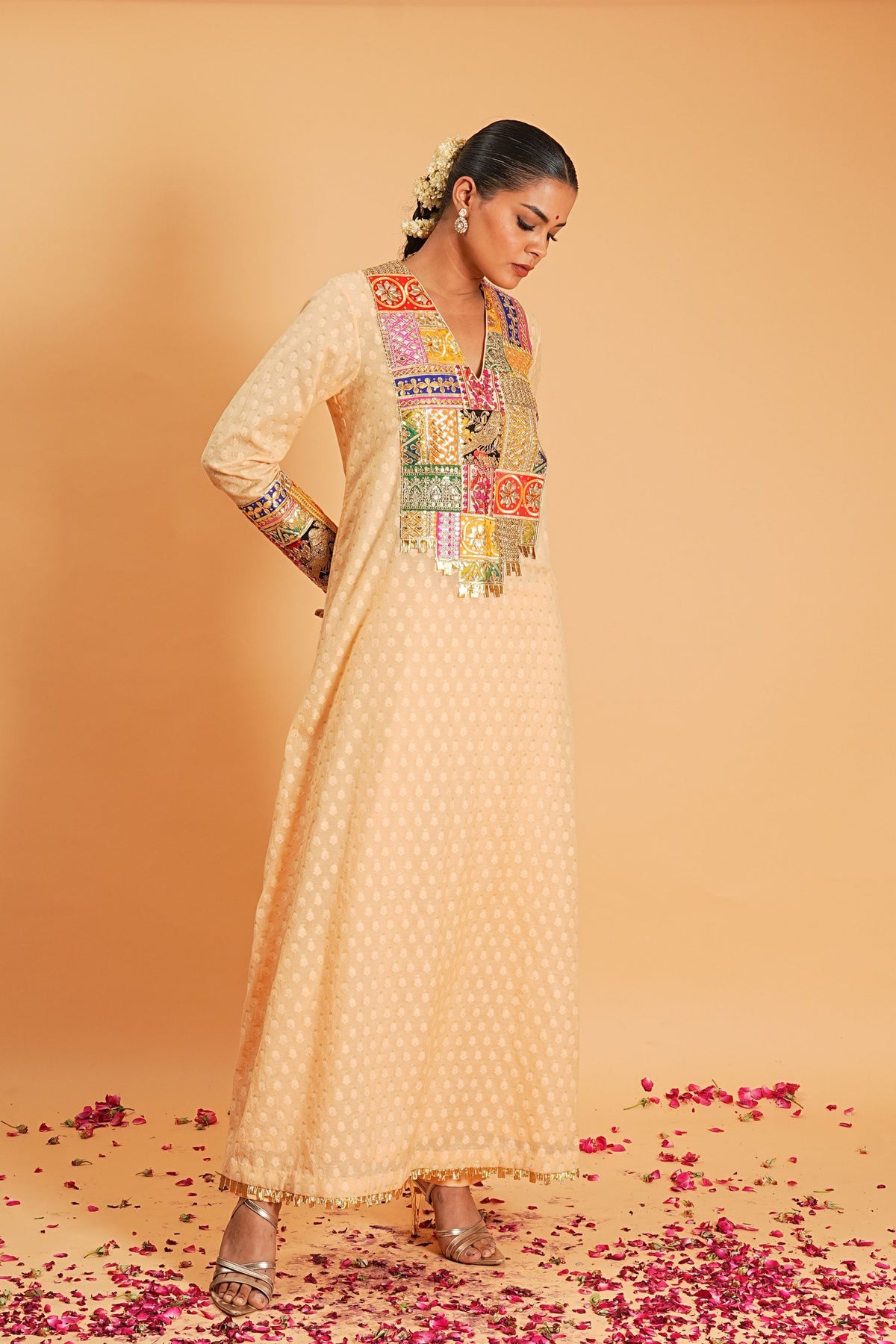 Peach Kurta Pant