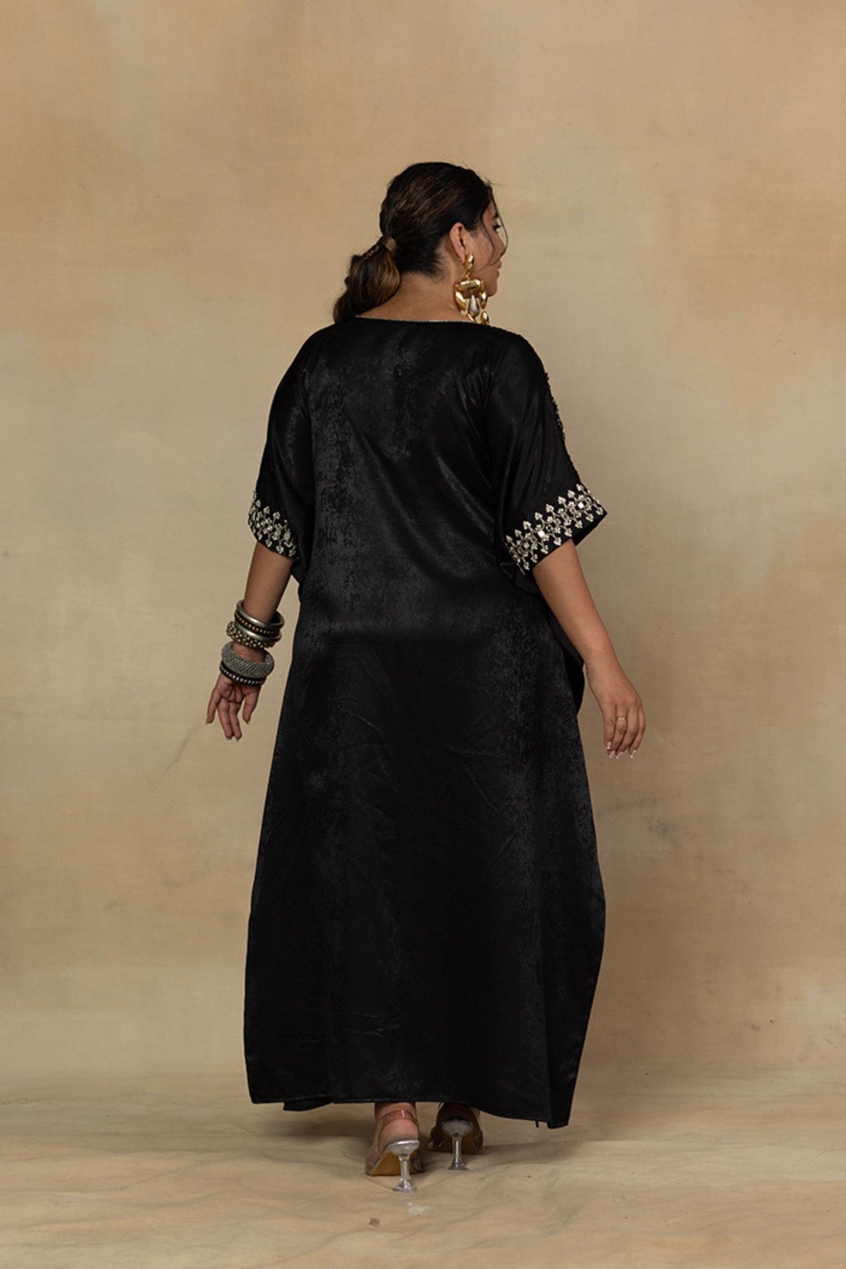 Black Mirror Work Kaftan Dress