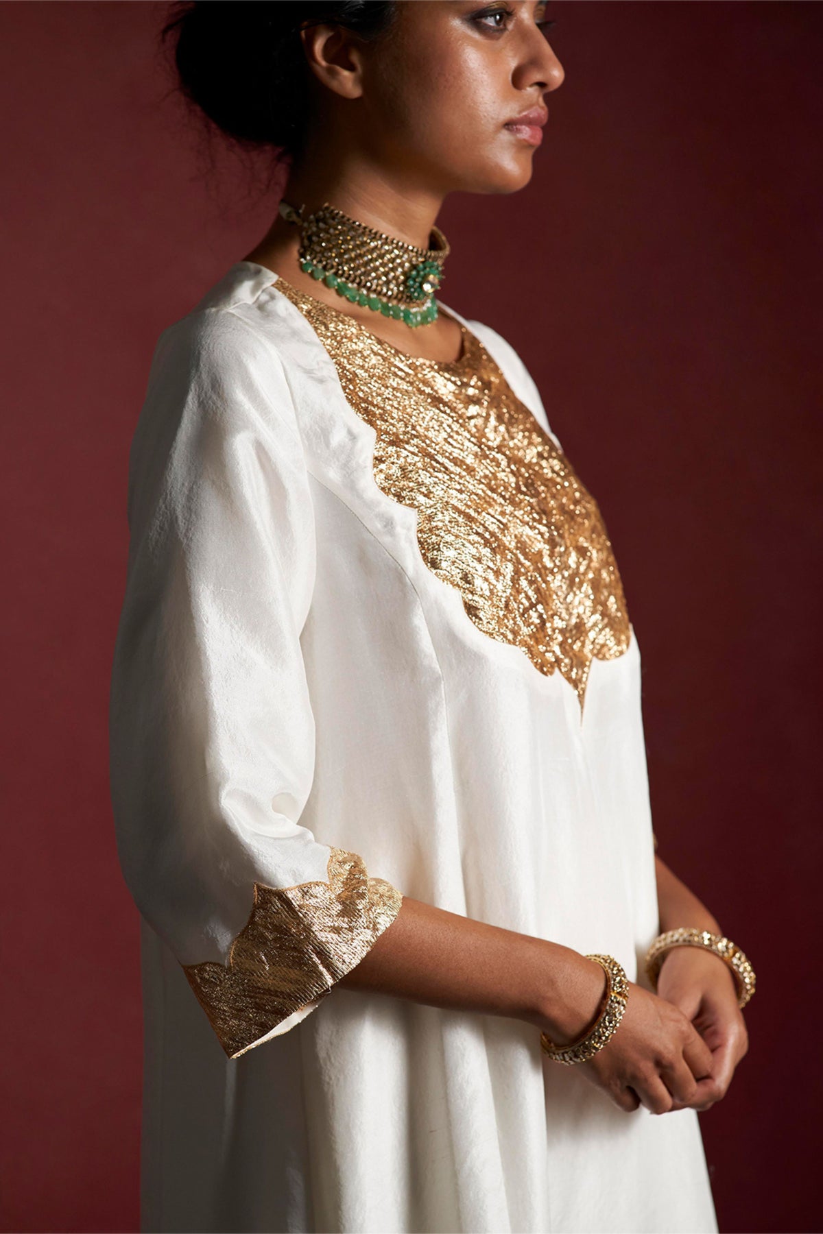 Yashoda Pearl Kurta Set