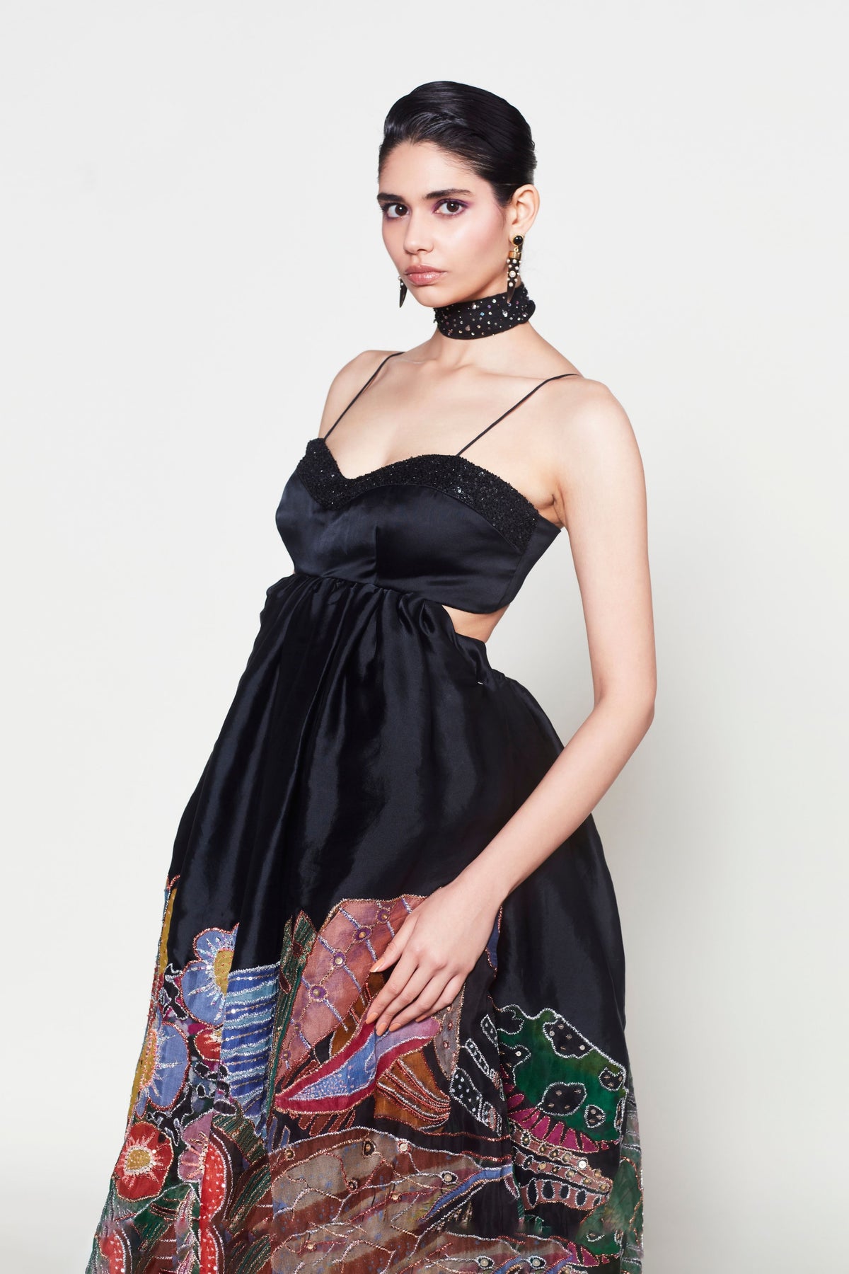 Black Gossamer Gown