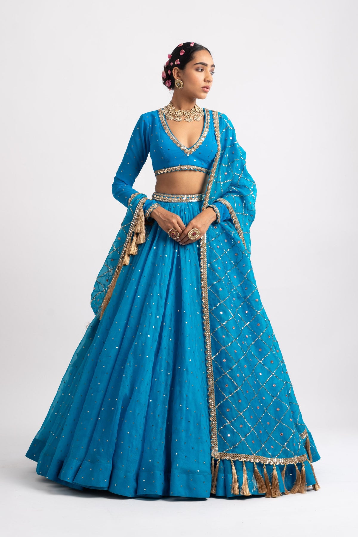 Firozi lehenga