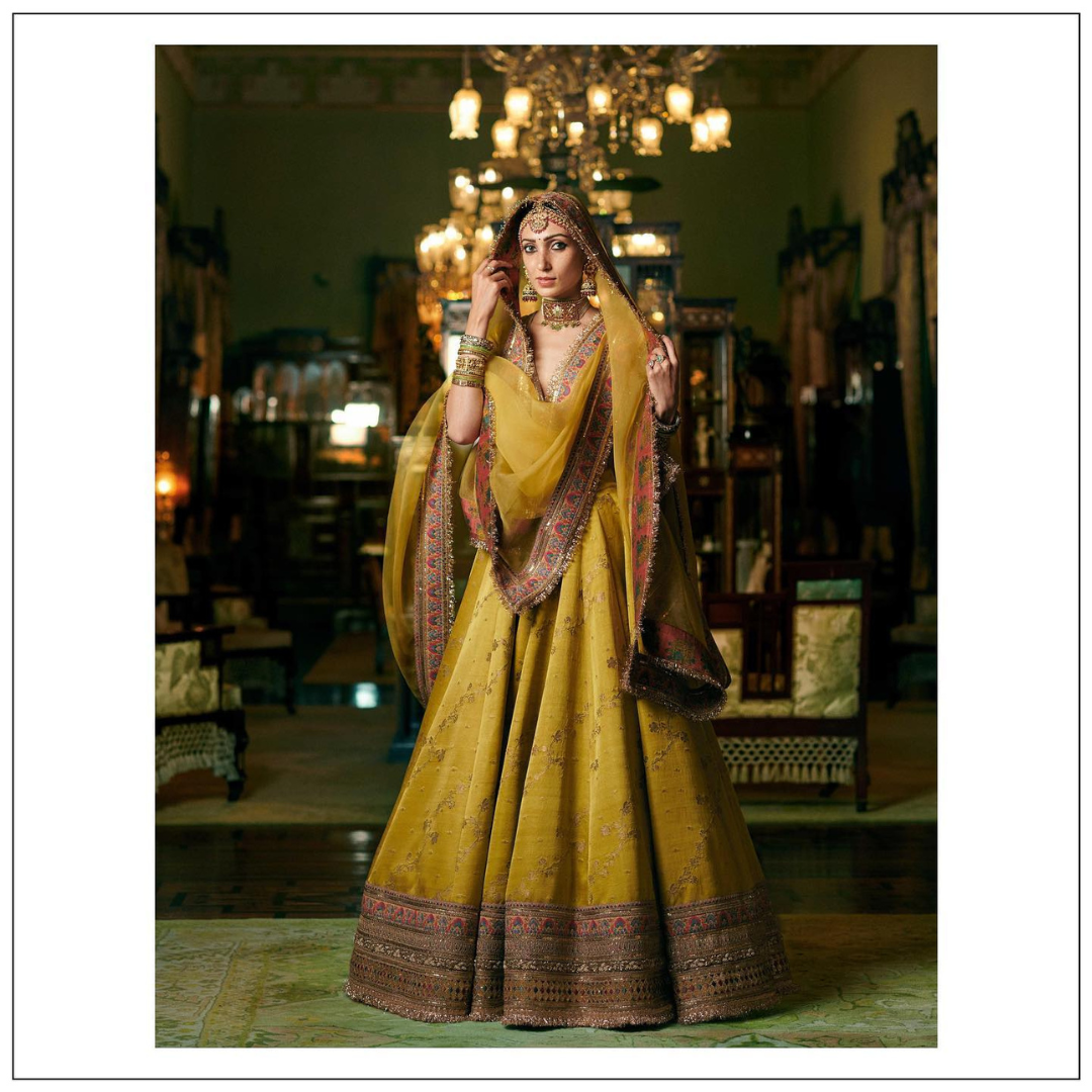 15 Brides Who Stunned In Yellow Lehengas For Their Big Day! | Sabyasachi  bride, Bridal outfits, Sabyasachi lehenga cost