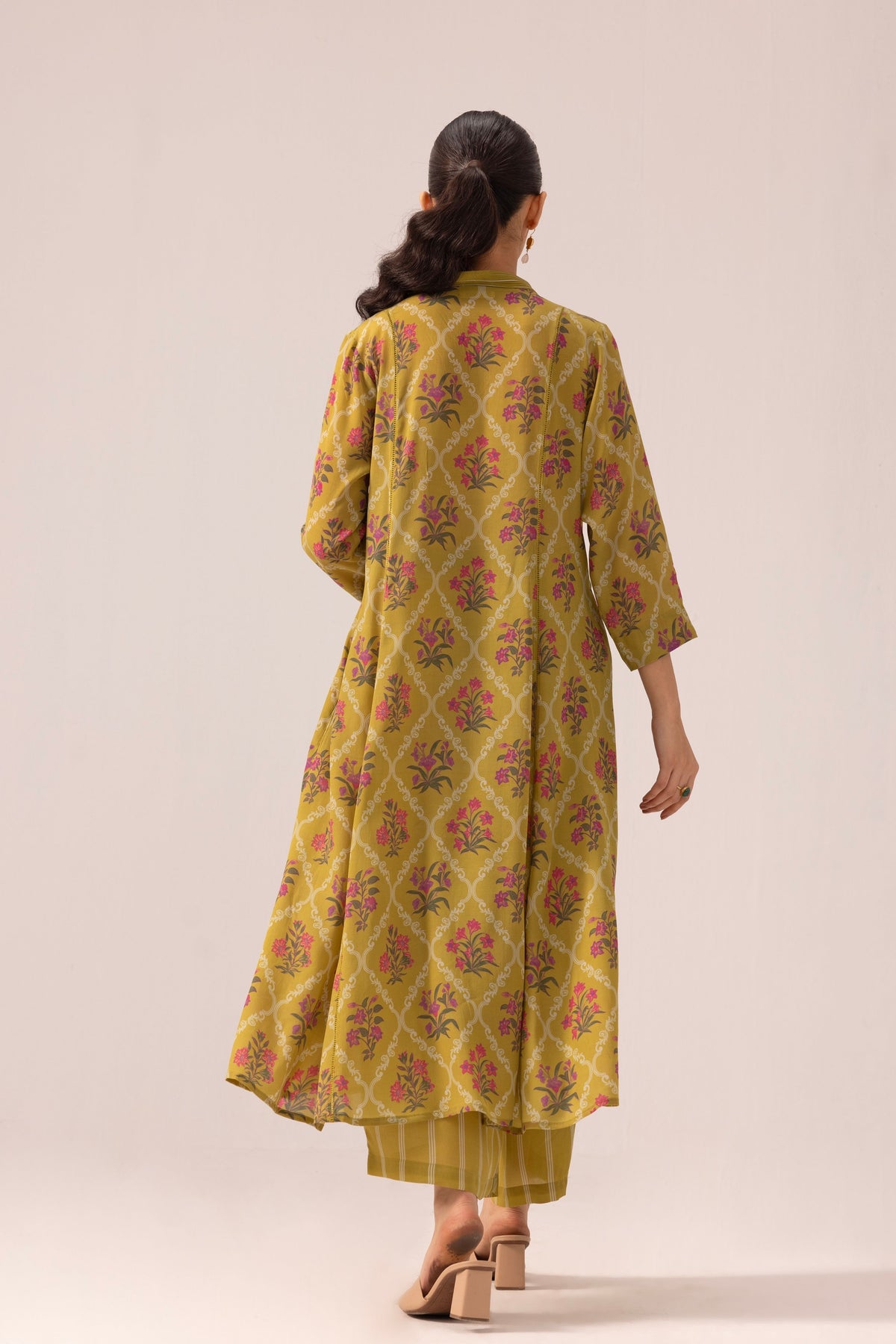 Thea Yellow Kurta Set