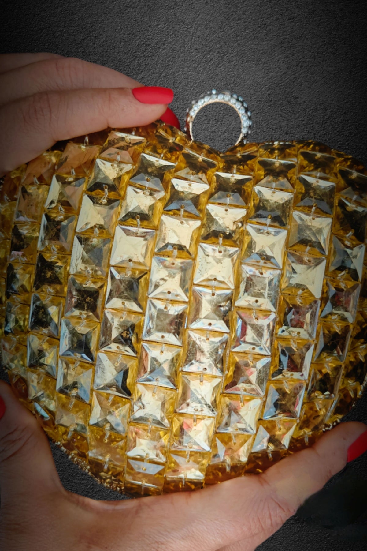 Cupid Citrine Clutch