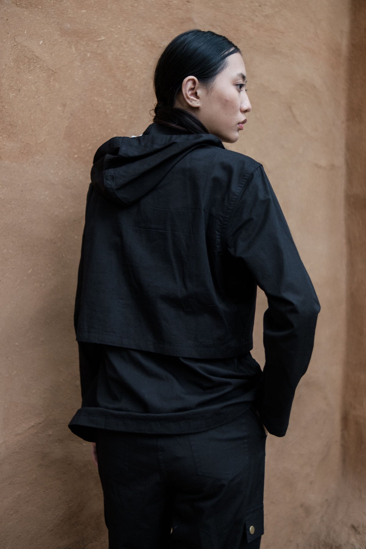 Black Kyoto Utility Jacket