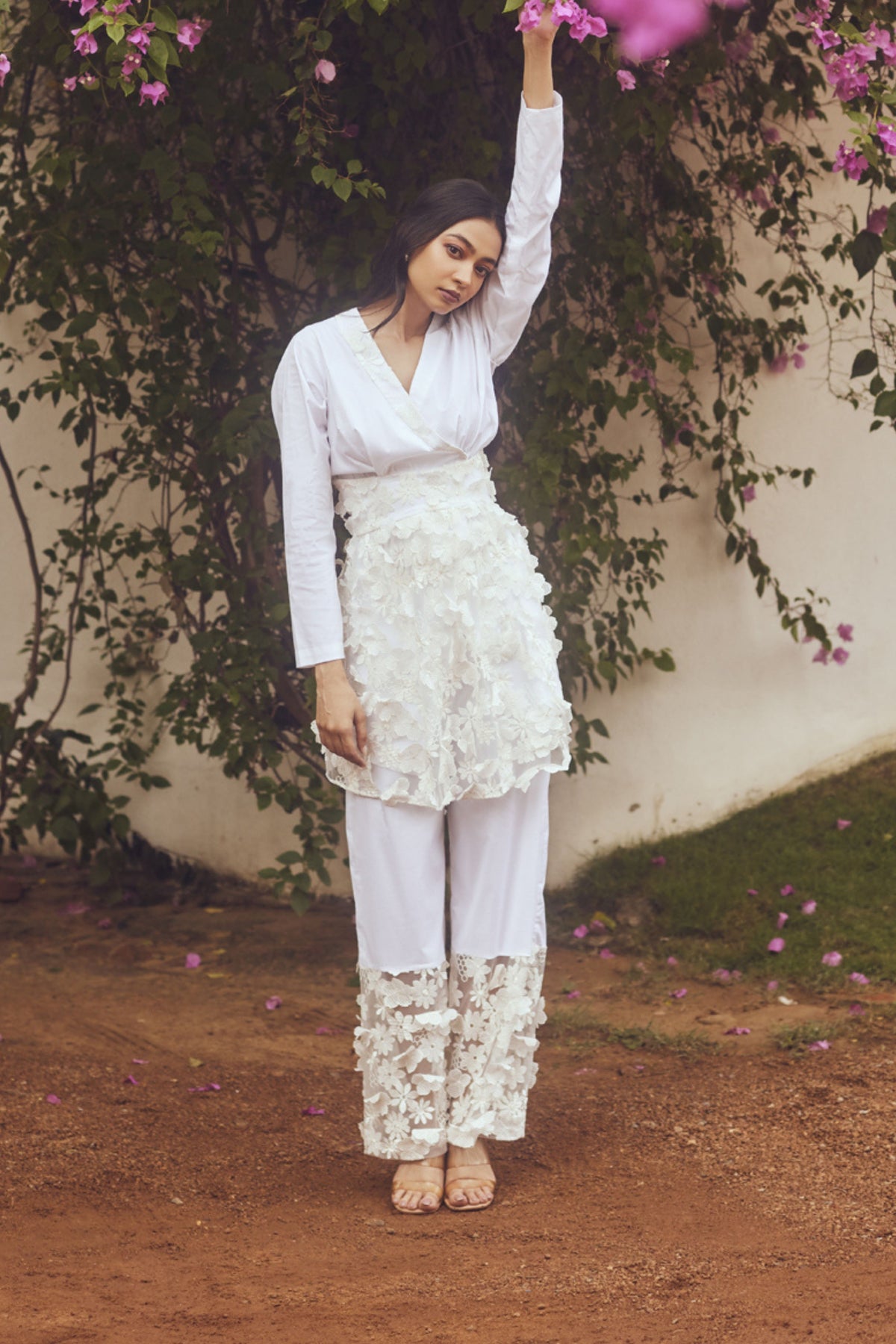 Pearled Ivory Co-ord With a Twist