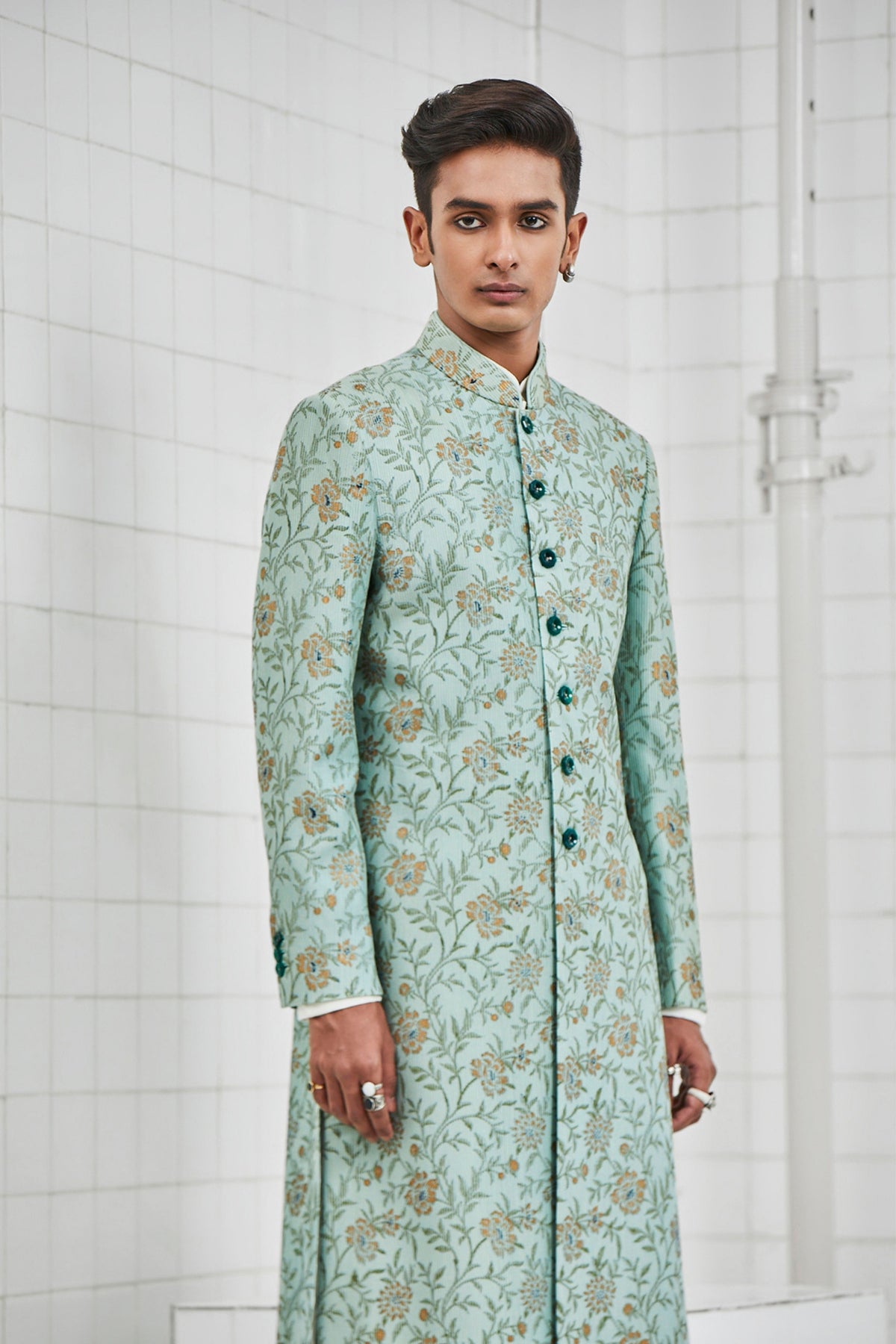 Chirota Textured Sherwani