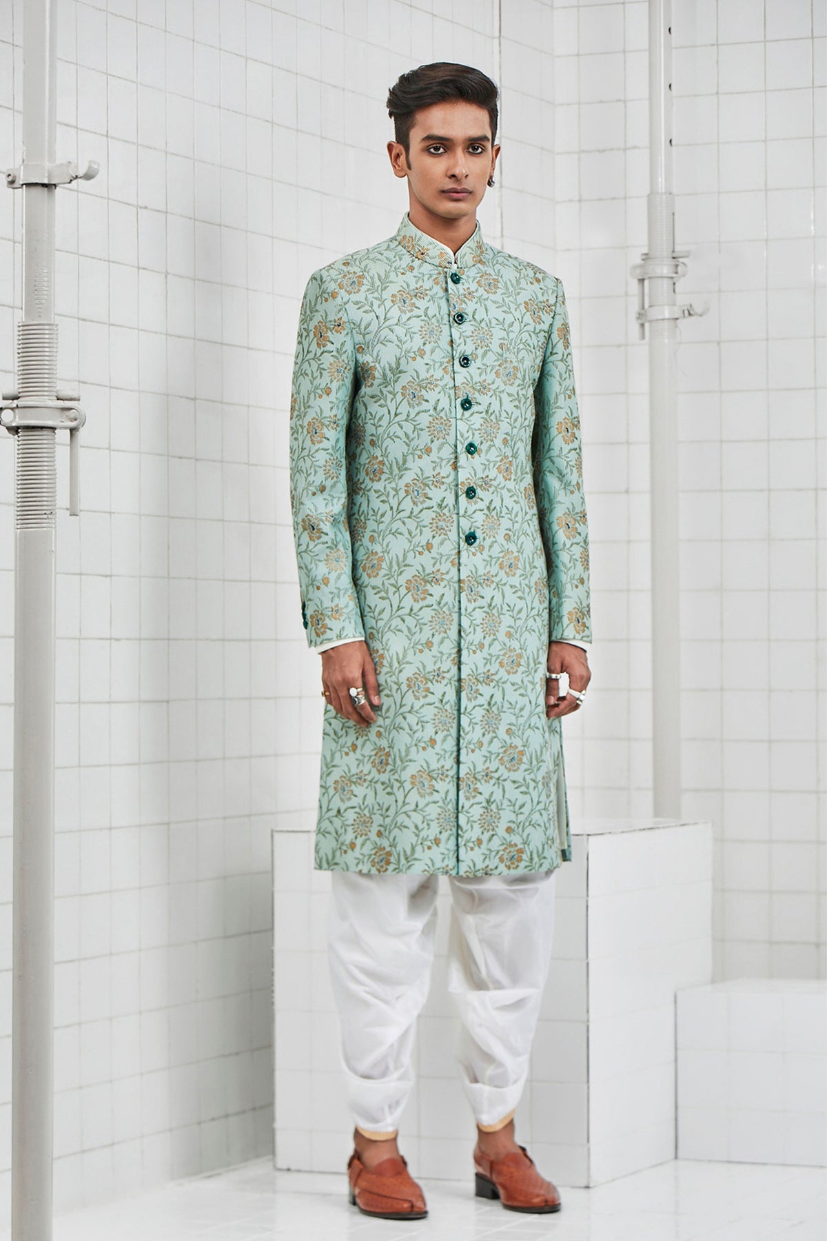 Chirota Textured Sherwani