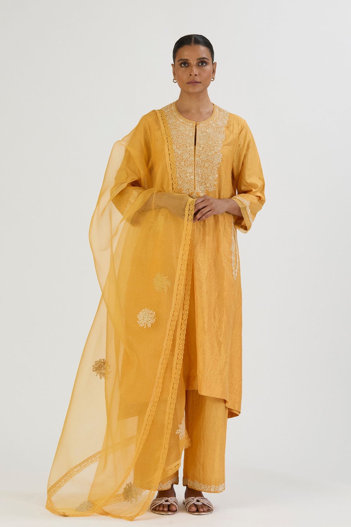 Yellow Vaidehi Dupatta