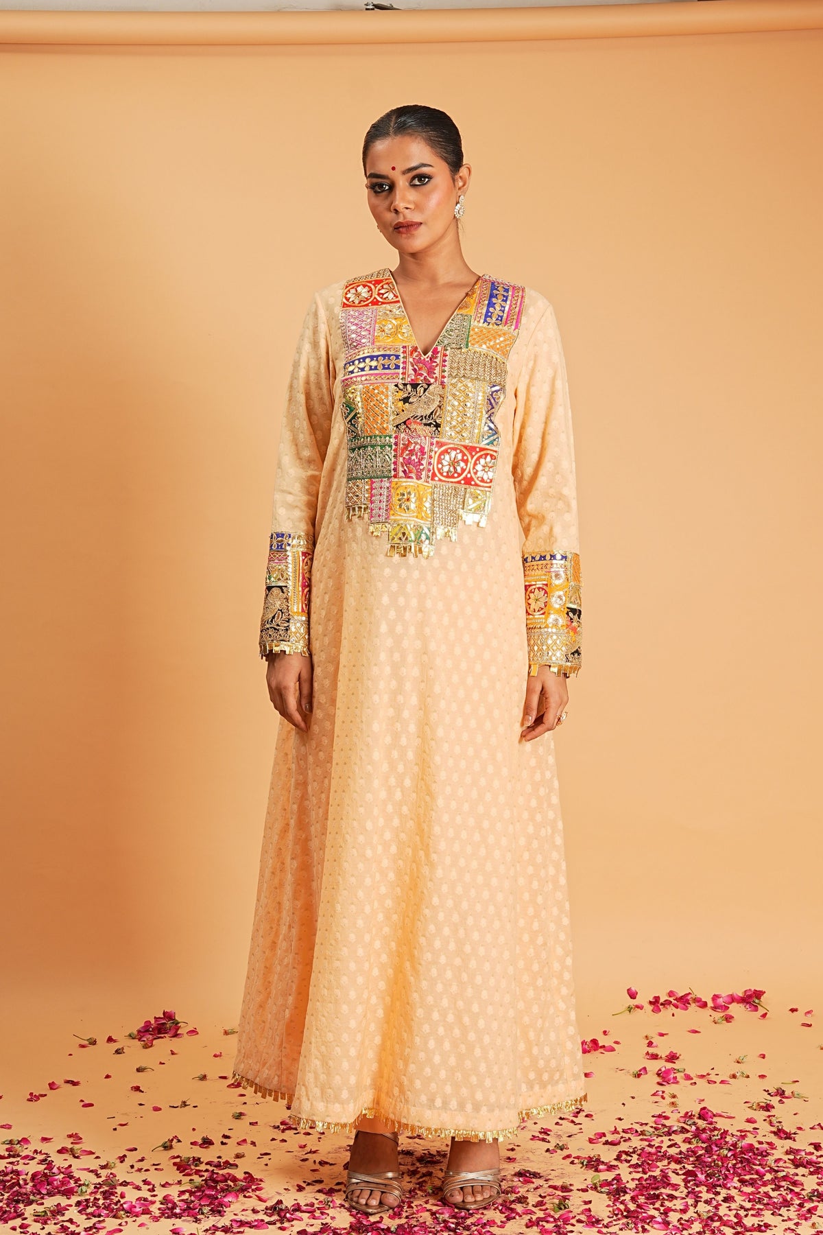 Peach Kurta Pant