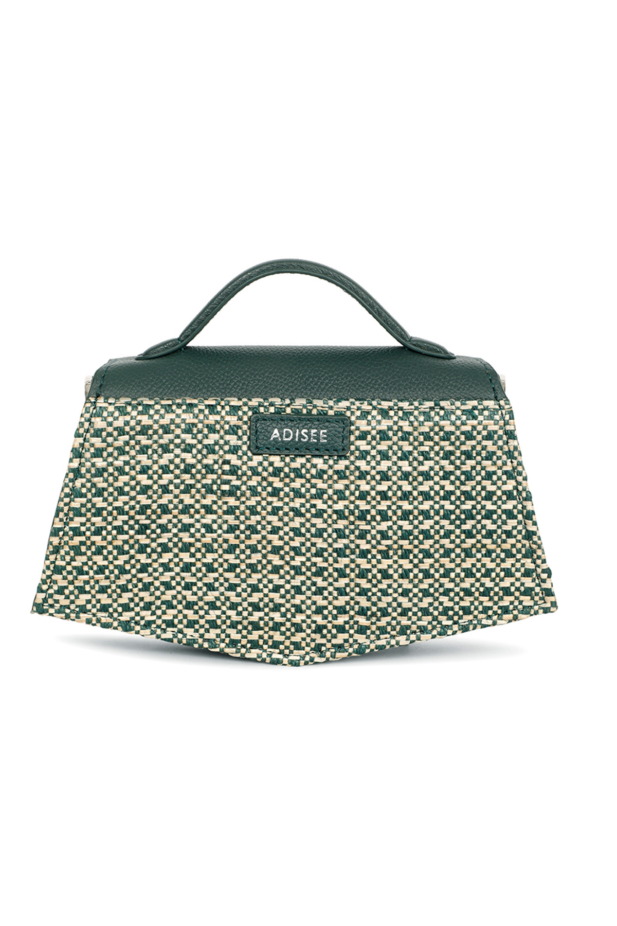 Kendal Raffia Teal Handbag