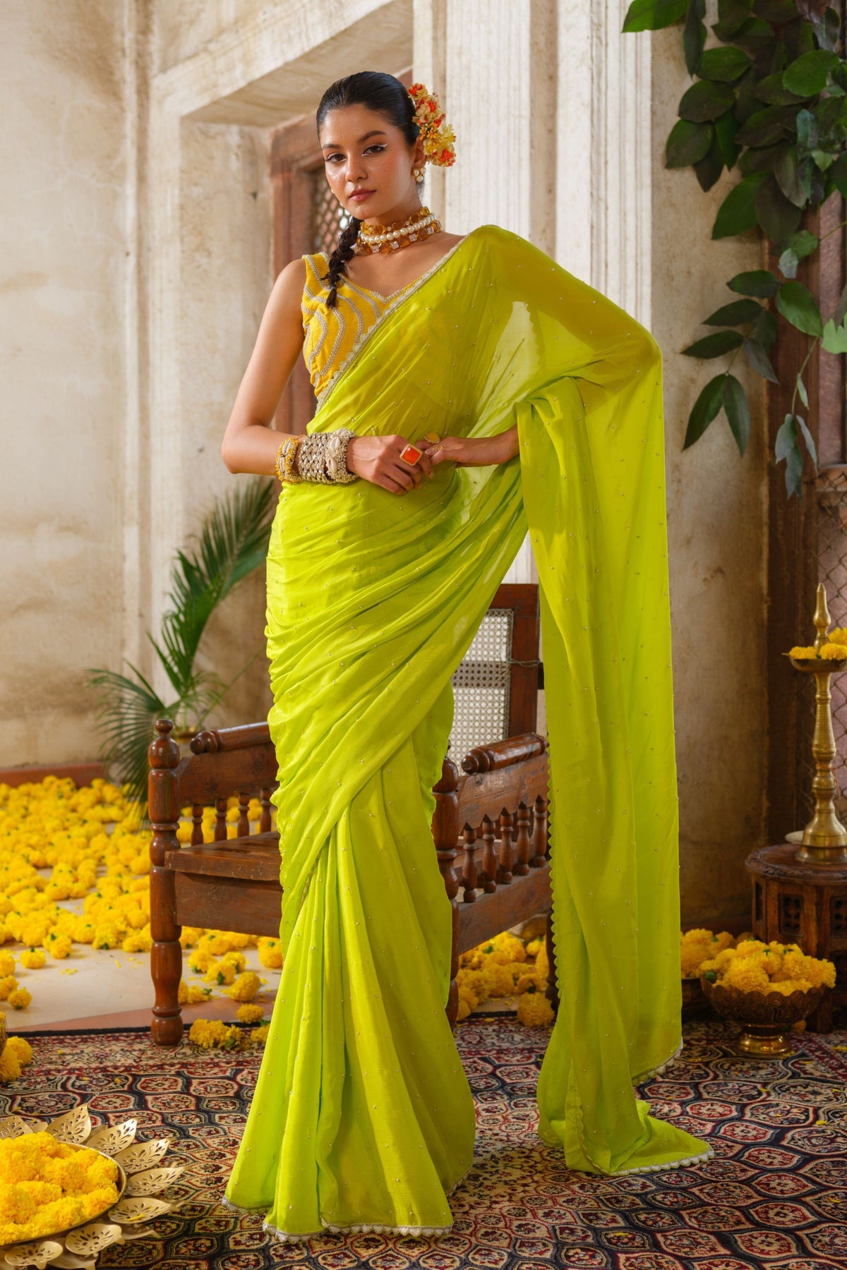 Athira Saree Set